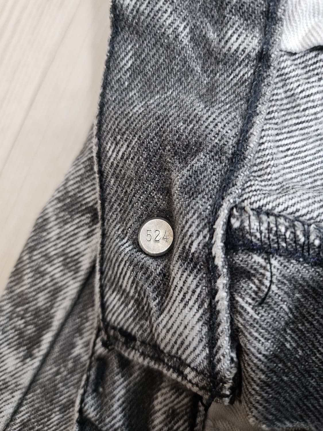 80s 리바이스 501 블랙 스톤워싱 상품이미지4