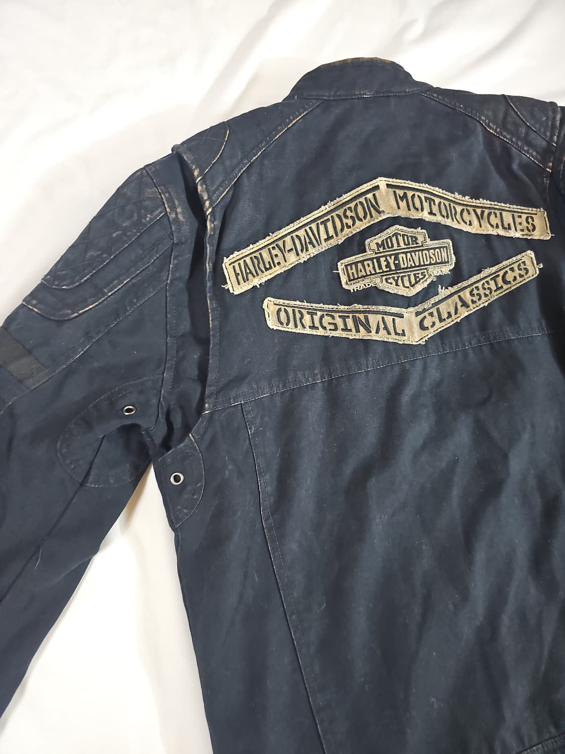 [s] 할리데이비슨 블랙 워싱 자켓 상품이미지6