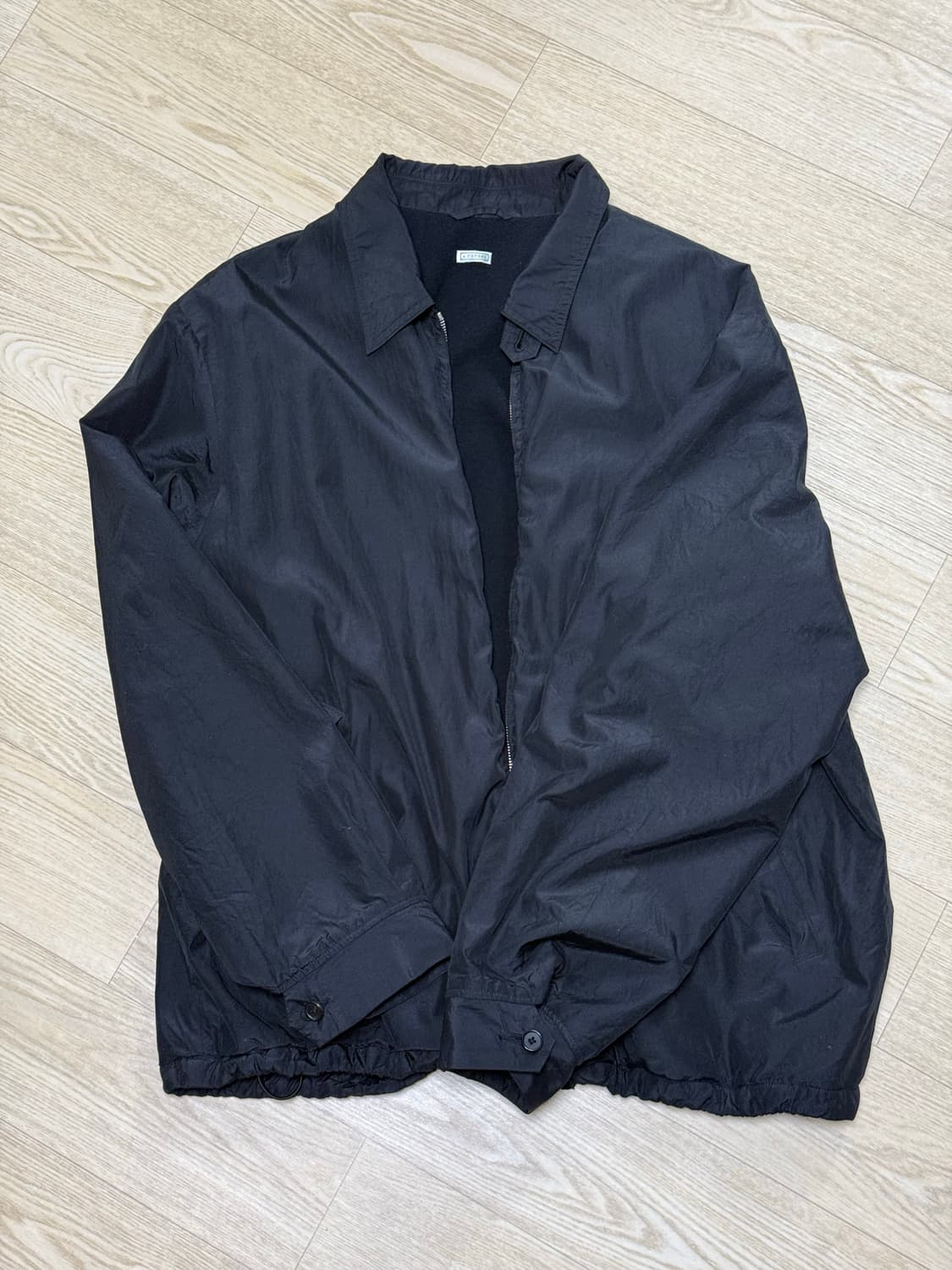 [교환] [3]25aw 아프레쎄 실크 타페타 코치 블랙-> 2사이즈 상품이미지1