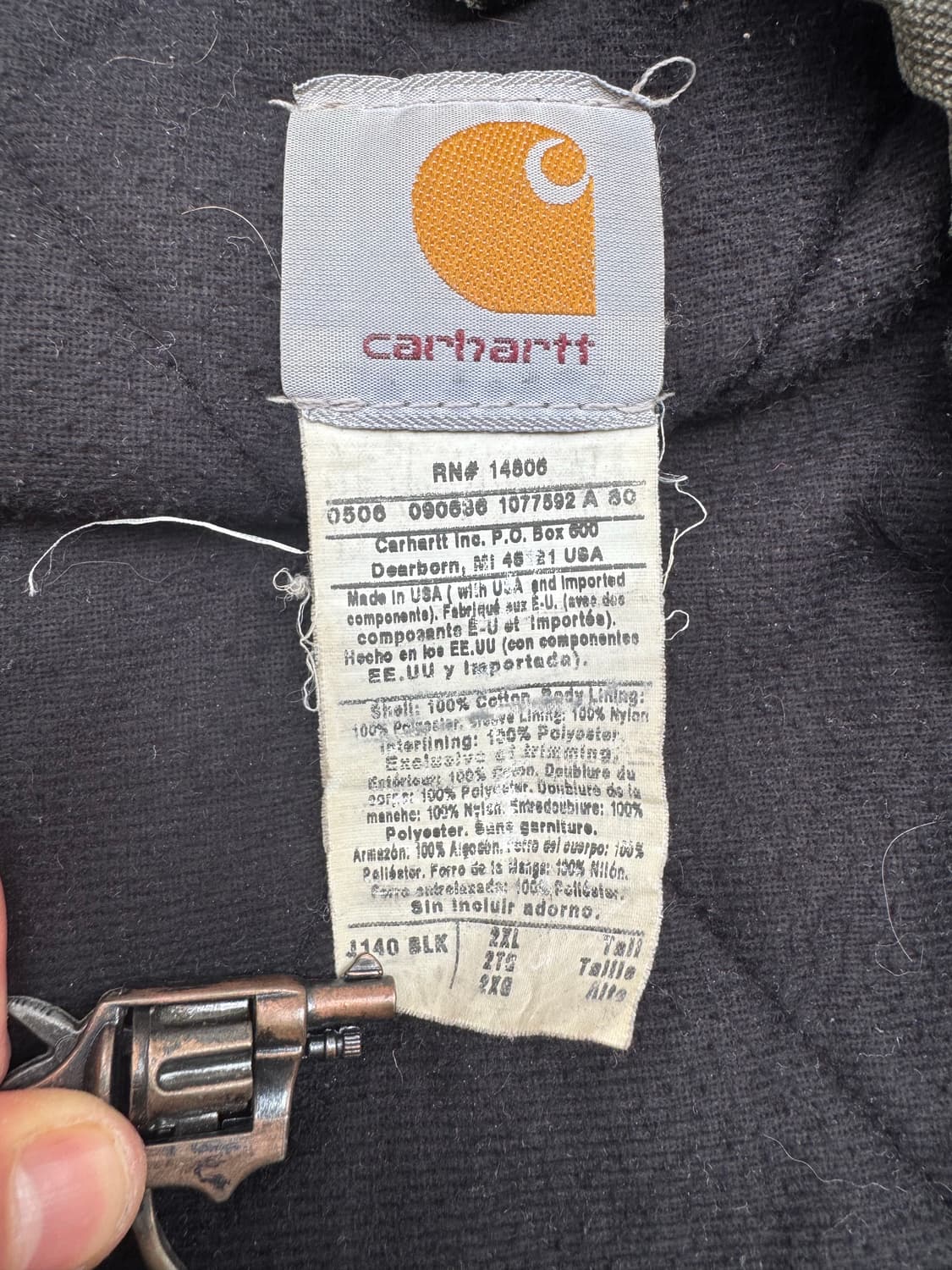 00‘s Carhartt j140 DuckActive Jacket 상품이미지4