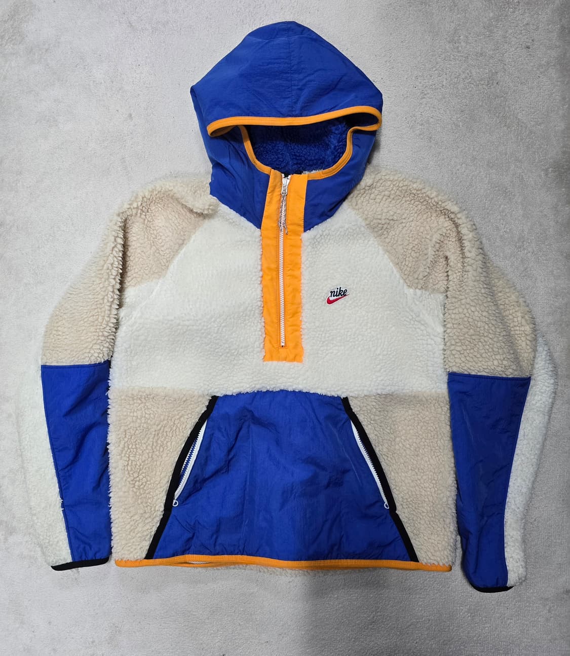 Nike 나이키 헤리티지 쉐르파 후리스 아노락 상품이미지1