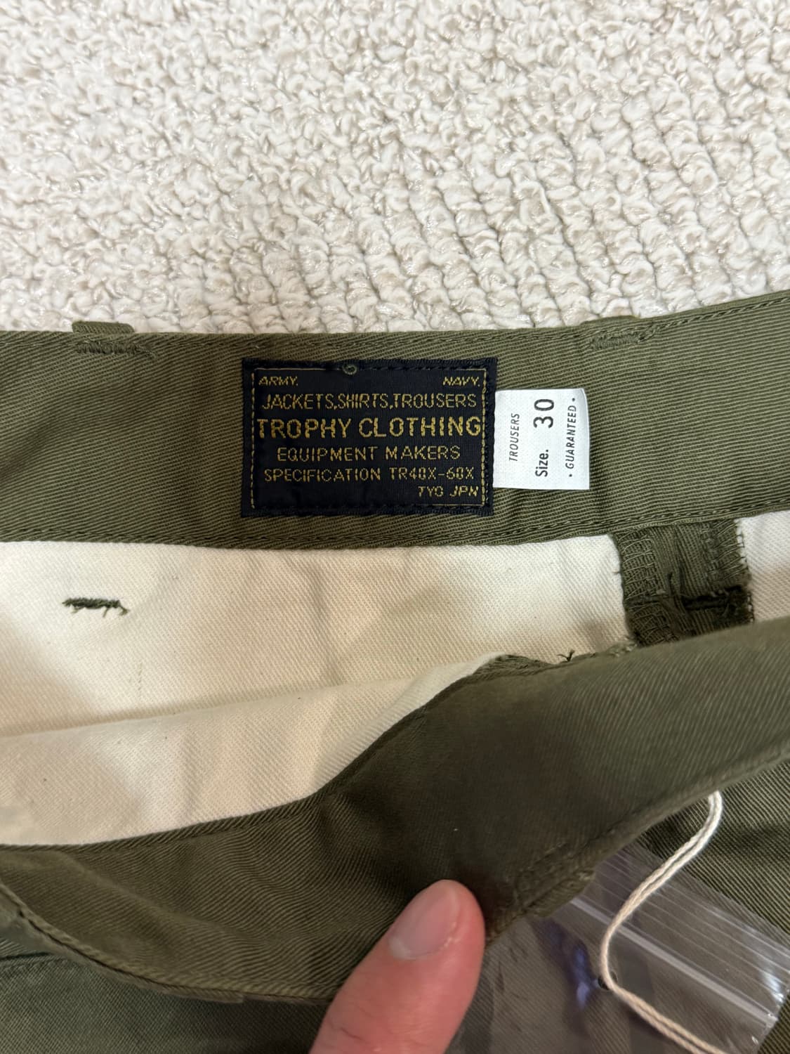 [30] 트로피클로딩 탱커 트라우저 상품이미지5