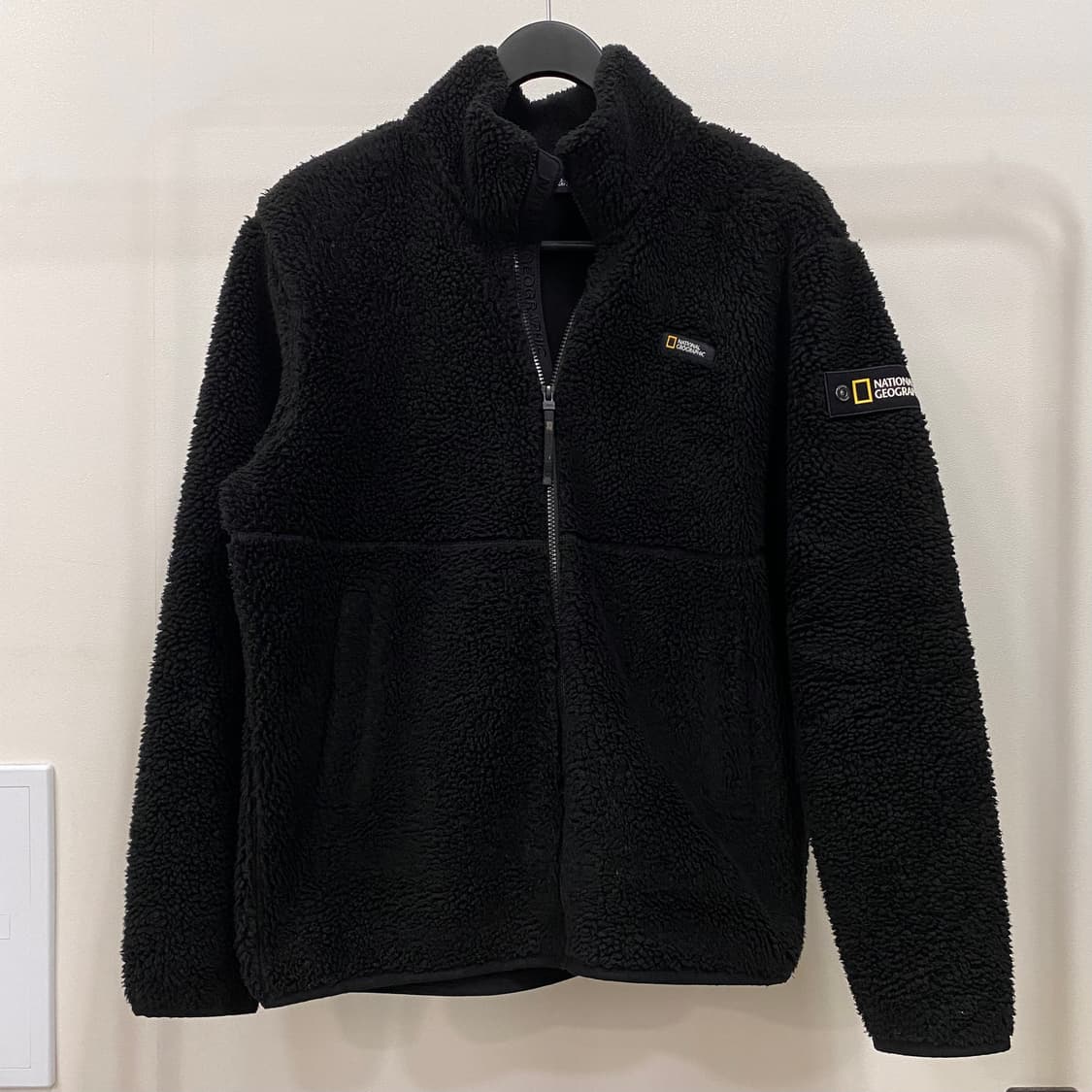 내셔널지오그래픽 와펜 양털 후리스 집업 상품이미지1