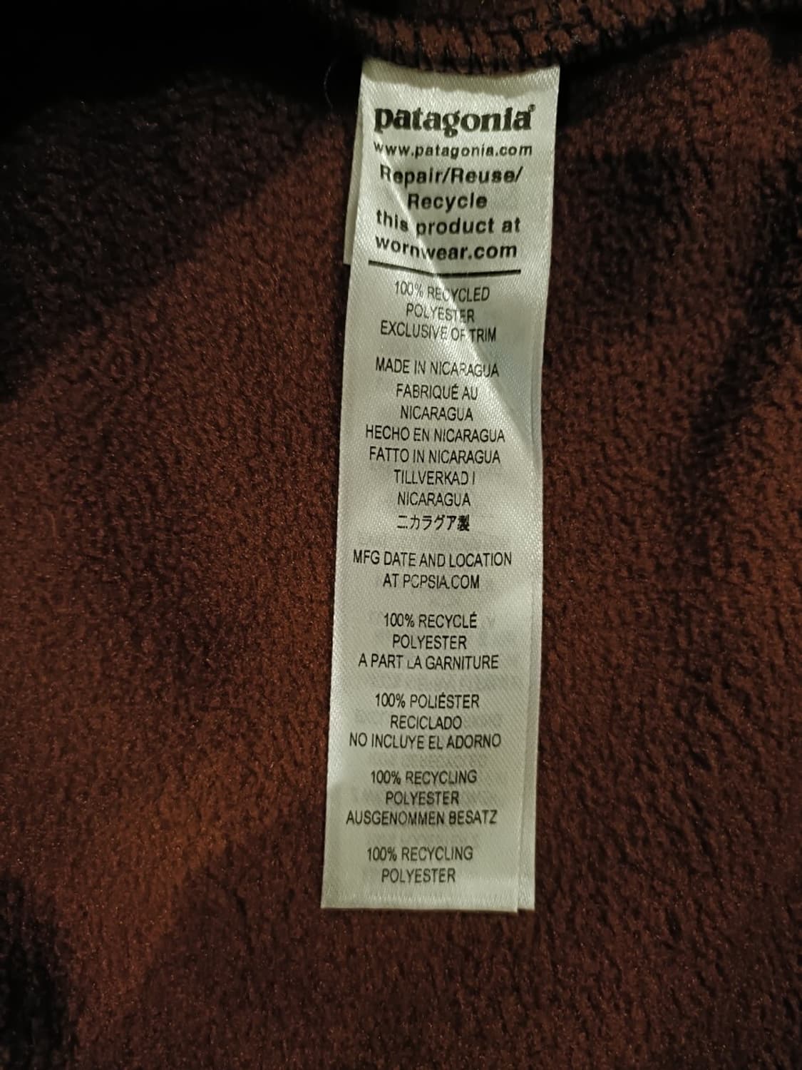 (M) 파타고니아 신칠라 플리스 상품이미지5