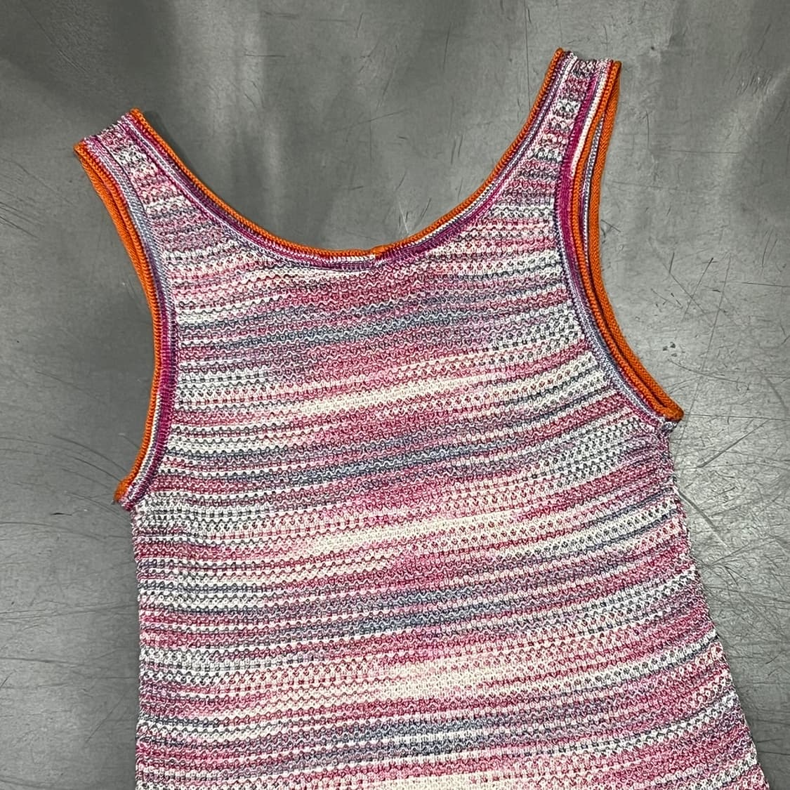  미쏘니 스트라이프 니트 슬리브리스 y16062 상품이미지5