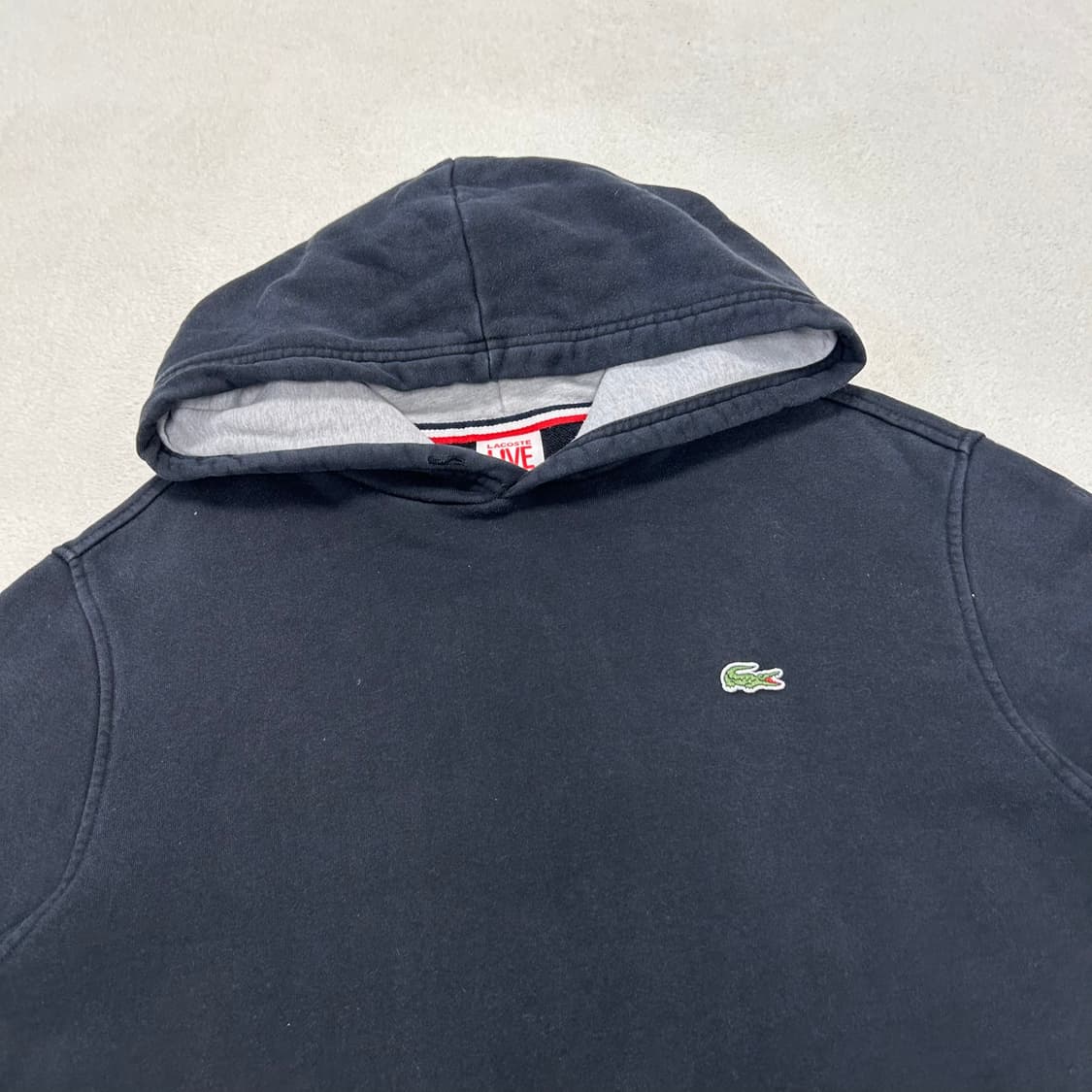 Lacoste black hoodie 상품이미지5