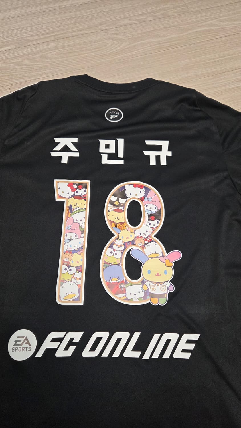 팀 K리그 x 산리오 콜라보 올스타 주민규 유니폼 상품이미지3