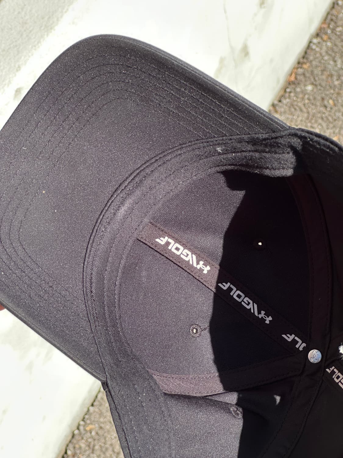 [F] 언더아머 골프 블랙 볼캡 모자 상품이미지5