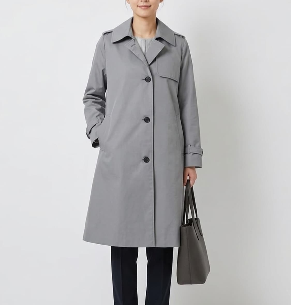 [88]비지트인뉴욕 벨티드 트렌치코트 상품이미지2