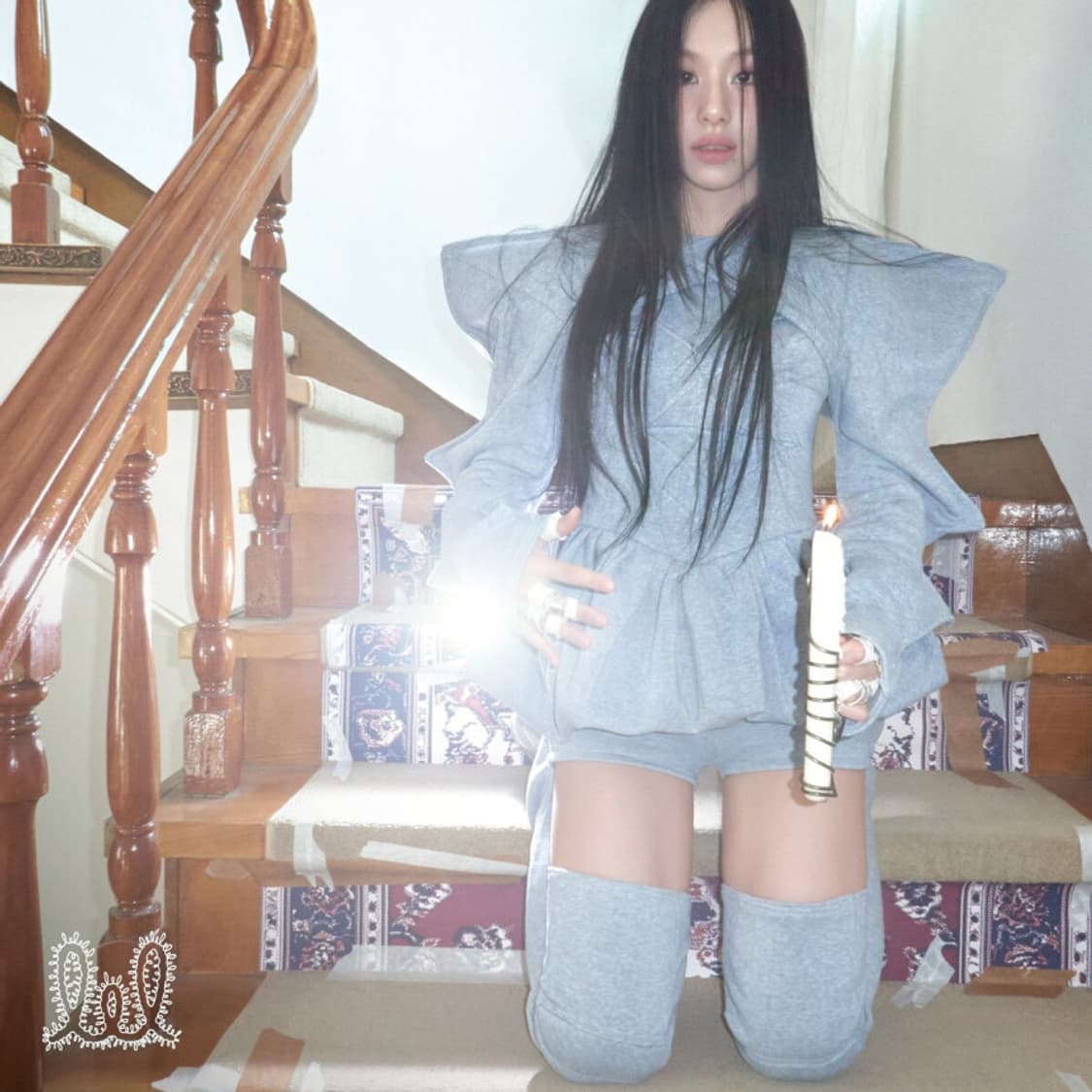 TWICE 트와이스 채영 굿즈 릴 판타지 토끼 키링 상품이미지8