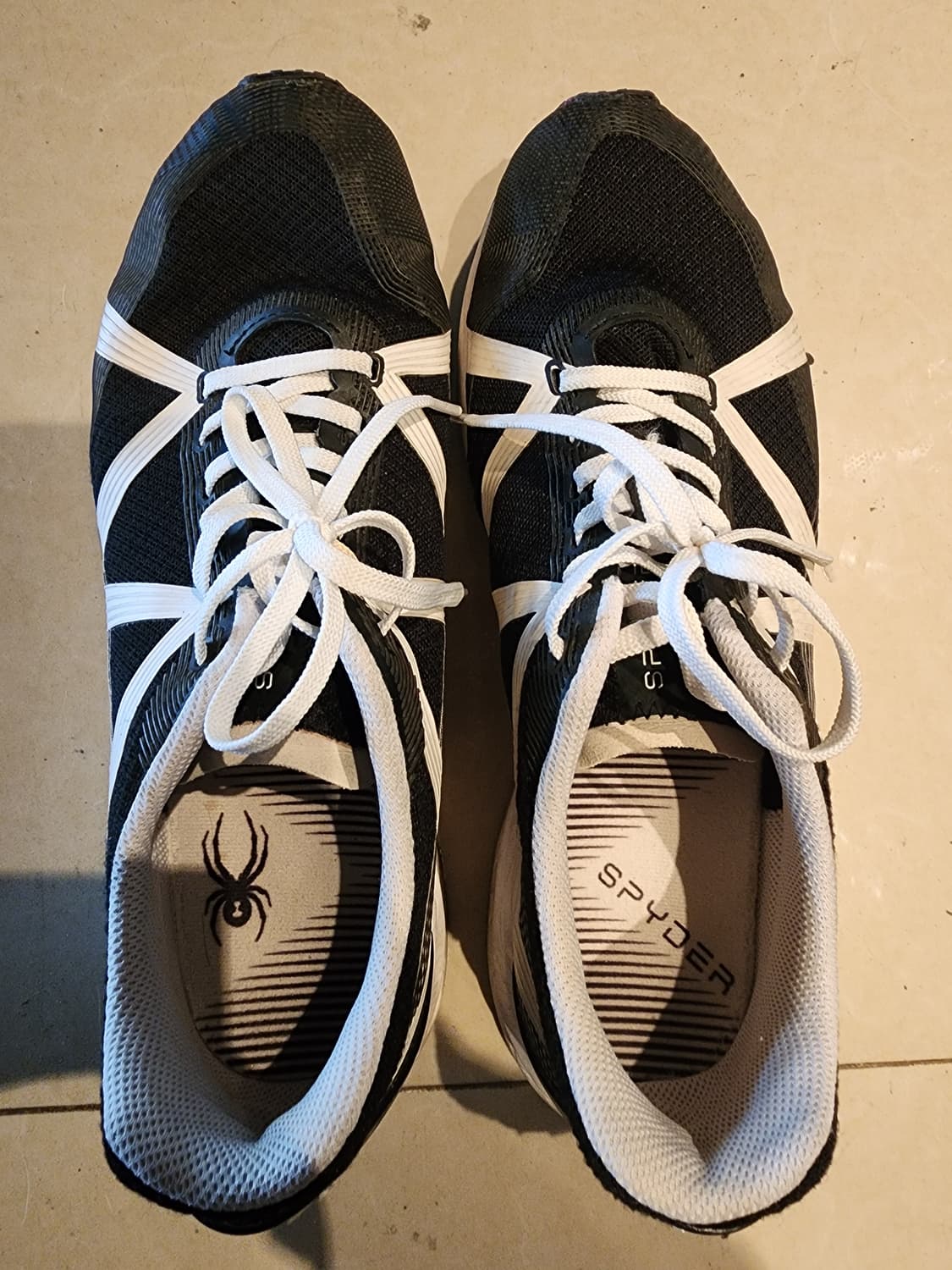 SPYDER 스파이더 블랙/화이트 운동화 팜. 280mm 런닝화 슈즈 상품이미지2