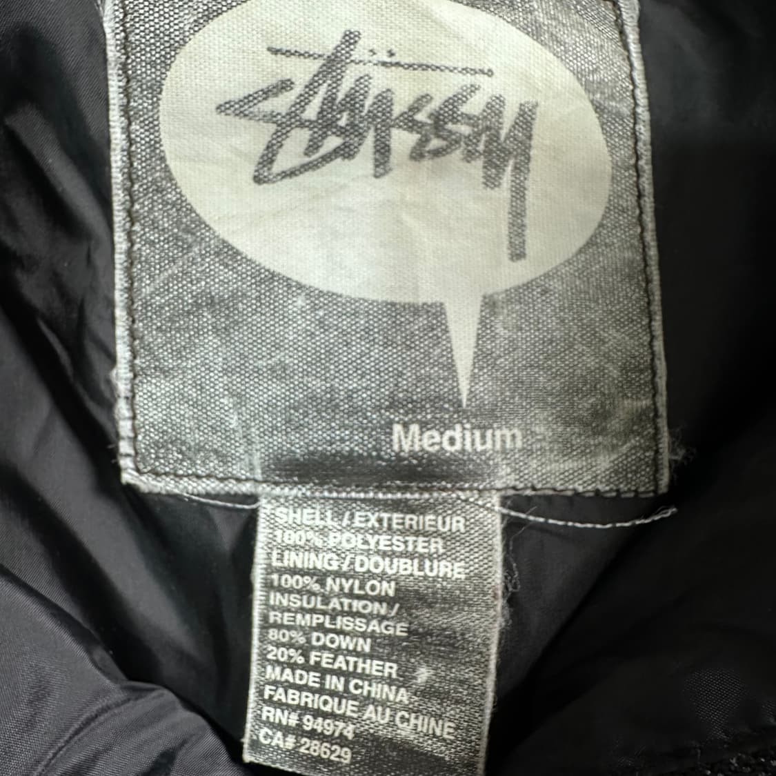 스투시 블랙 포켓 유틸리티 다운 패딩 상품이미지8