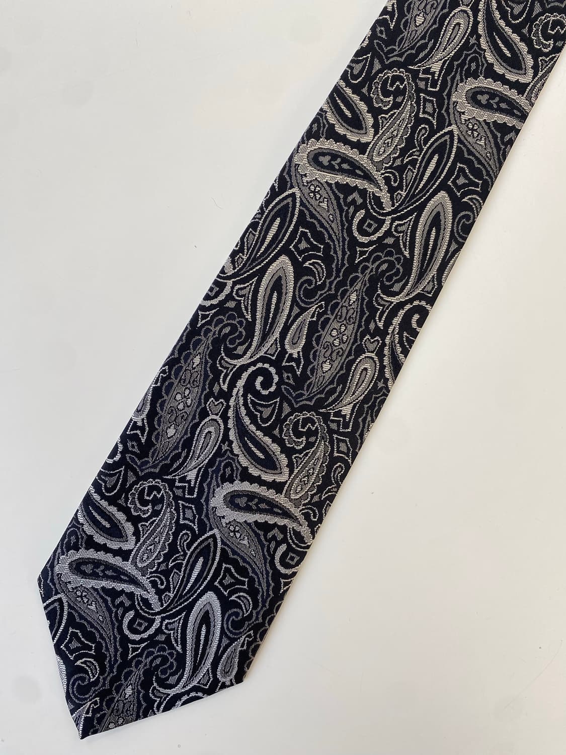 피에르가르뎅 (Pierre Cardin)명품정품 페이즐리넥타이8.4cm 상품이미지5