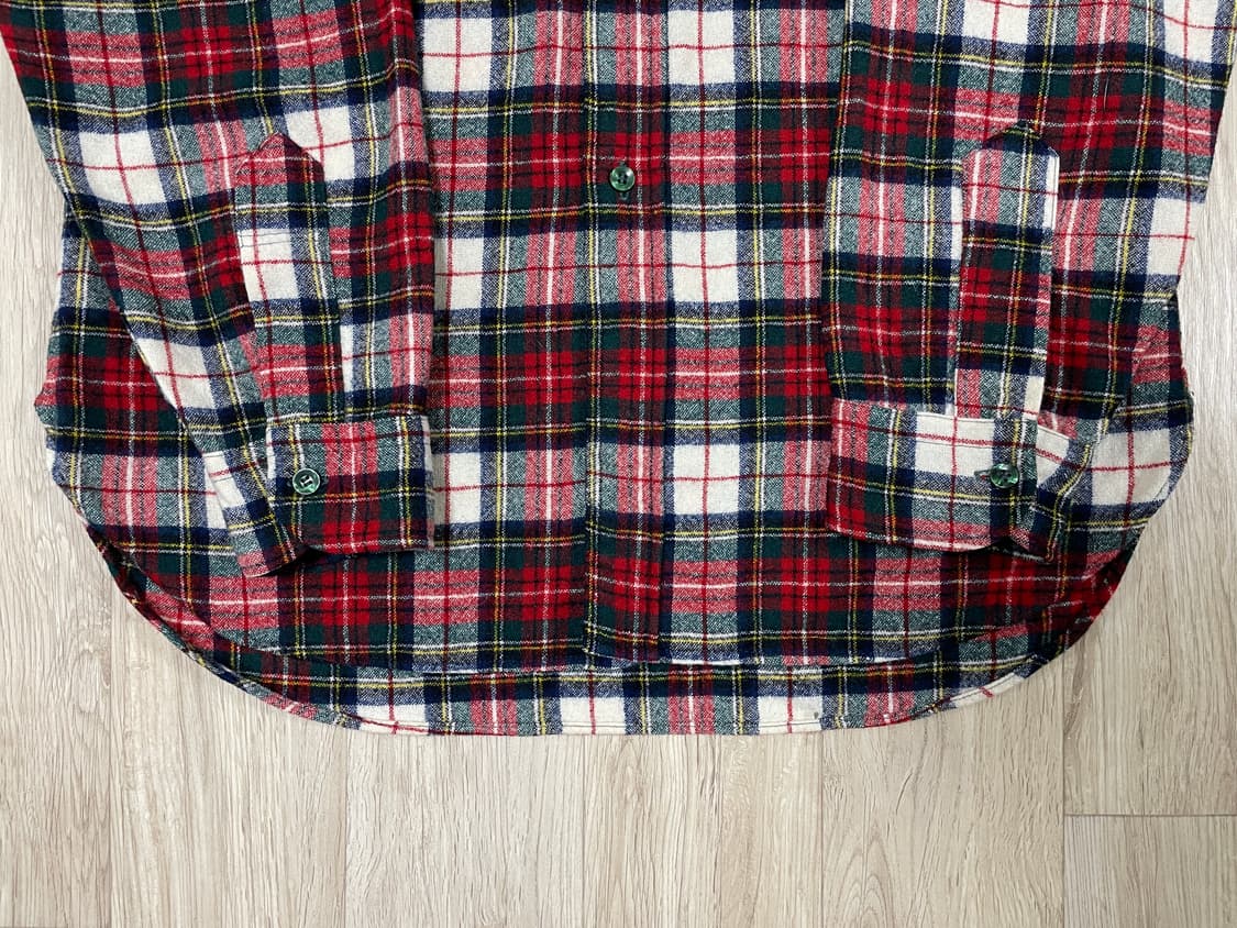 100) 70's 펜들턴 체크 울셔츠(미국제)RRL&LVC&폴로 상품이미지7