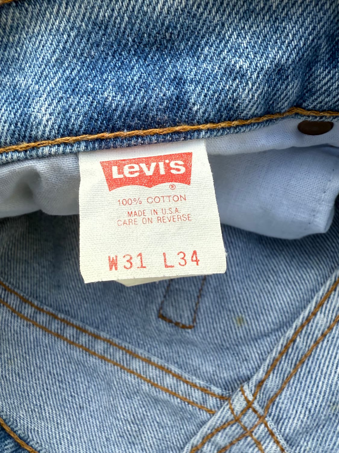 80s Levis 510 Made in usa 리바이스 데님 팬츠 상품이미지9