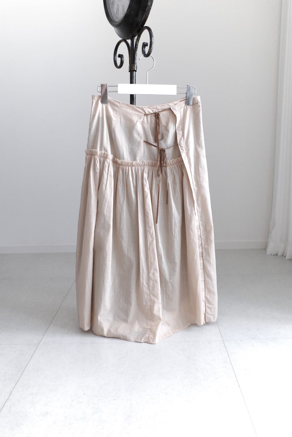 shirring wrap skirt  상품이미지1
