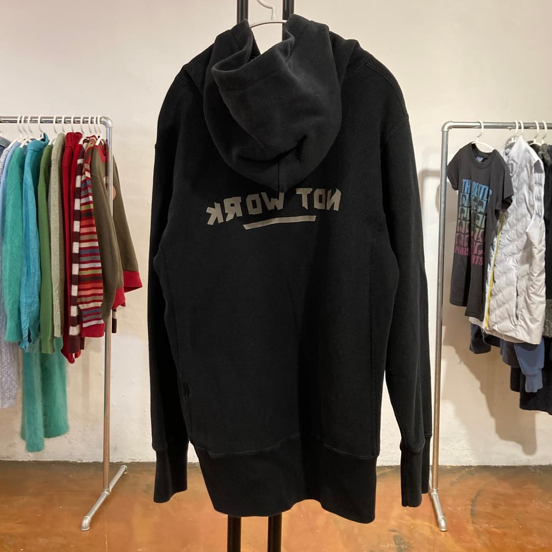 챔피온 리버스위브 블루택 후드 스웨트셔츠 상품이미지8