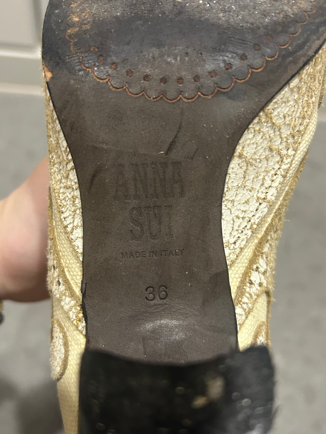 빈티지 안나수이 나비 롱부츠 히메갸루 르네상스 페어리 y2k 리즈리사 상품이미지6