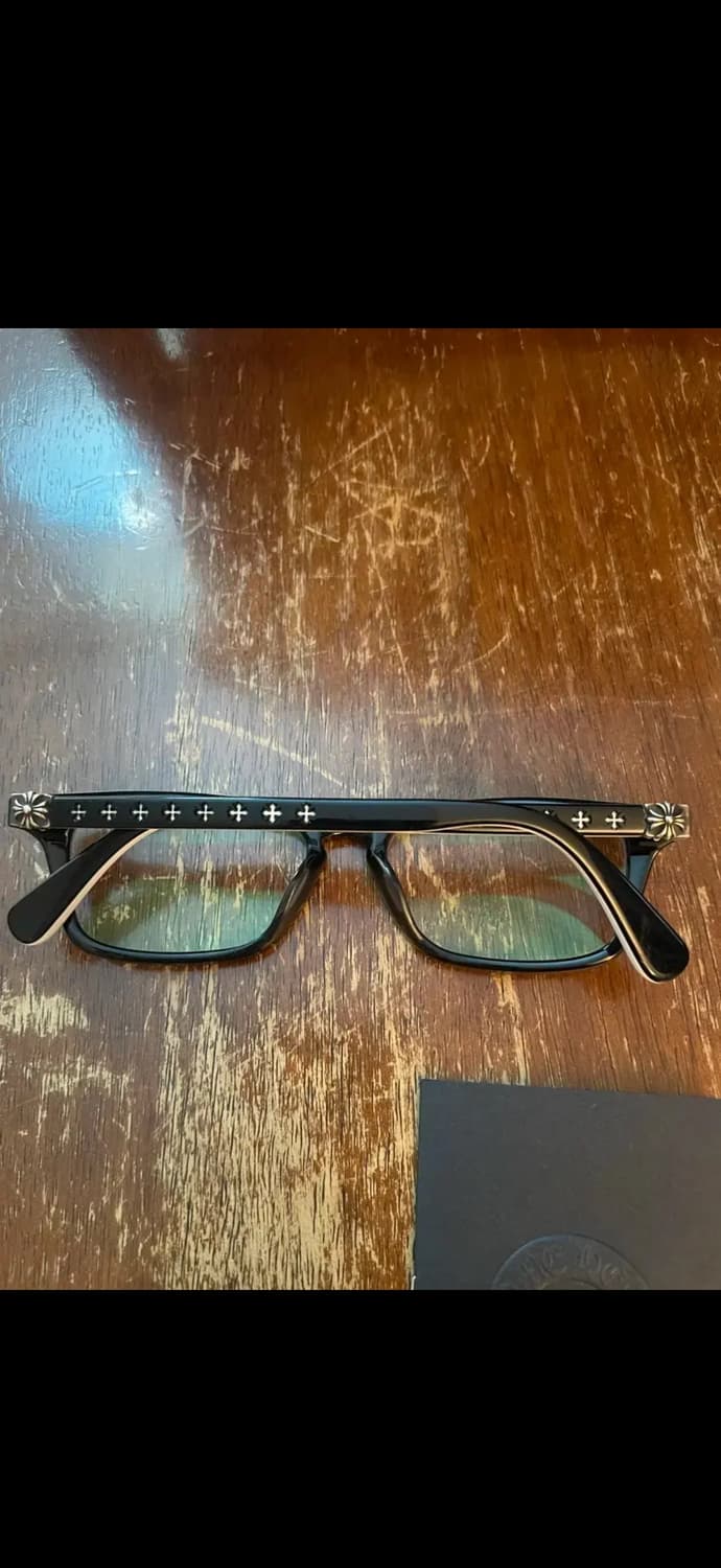 크롬하츠안경 micropoke 블랙 새상품 상품이미지4