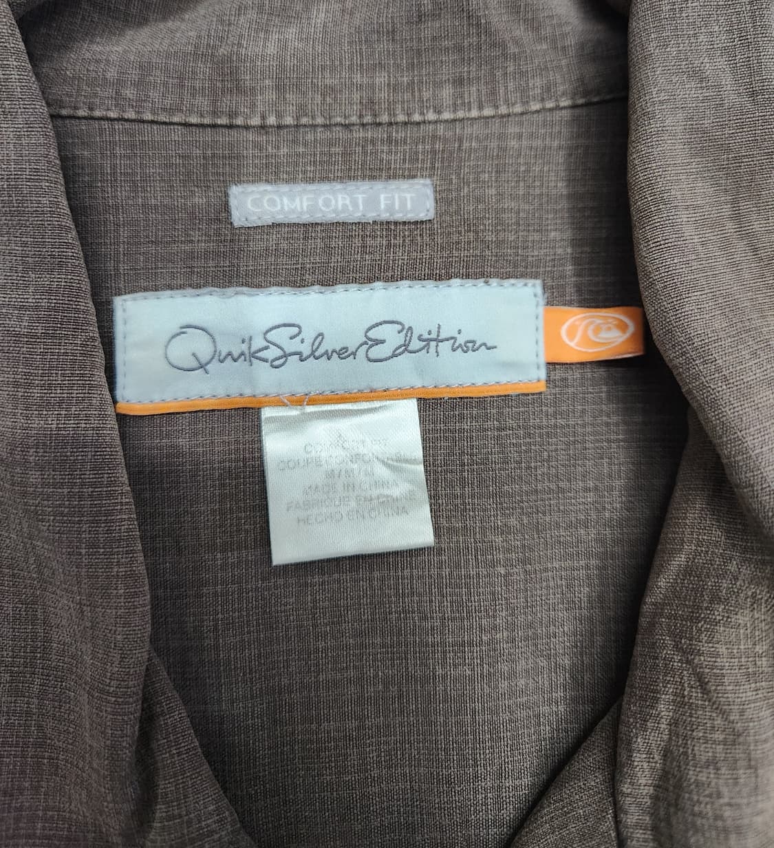 퀵실버 린넨 야자수 셔츠 M 상품이미지3