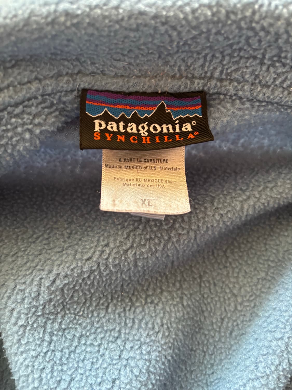 파타고니아 신칠라 하프집업 스카이블루 XL 상품이미지3