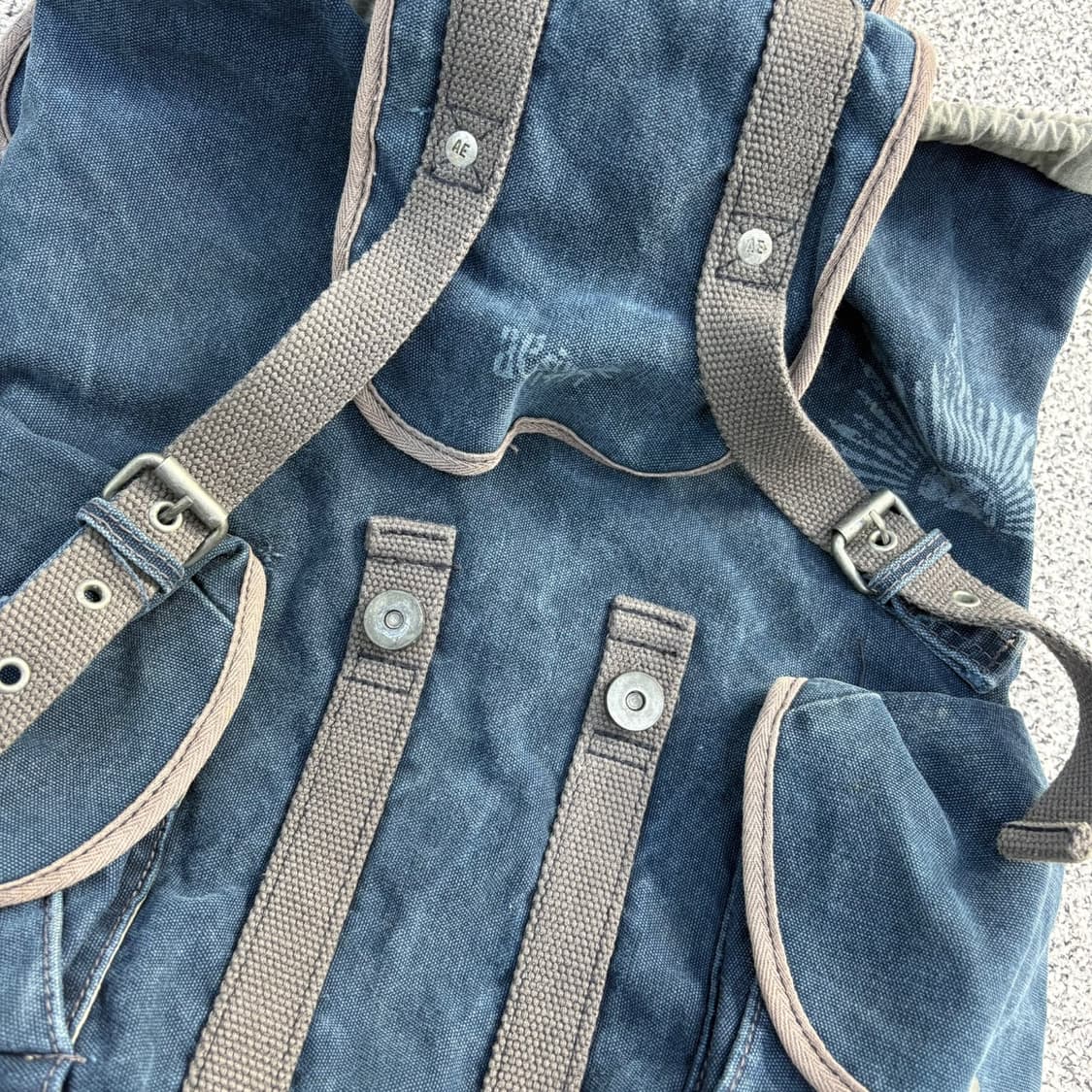 아메리칸이글아웃피터스 빈티지 코튼 백팩 0409J 상품이미지6