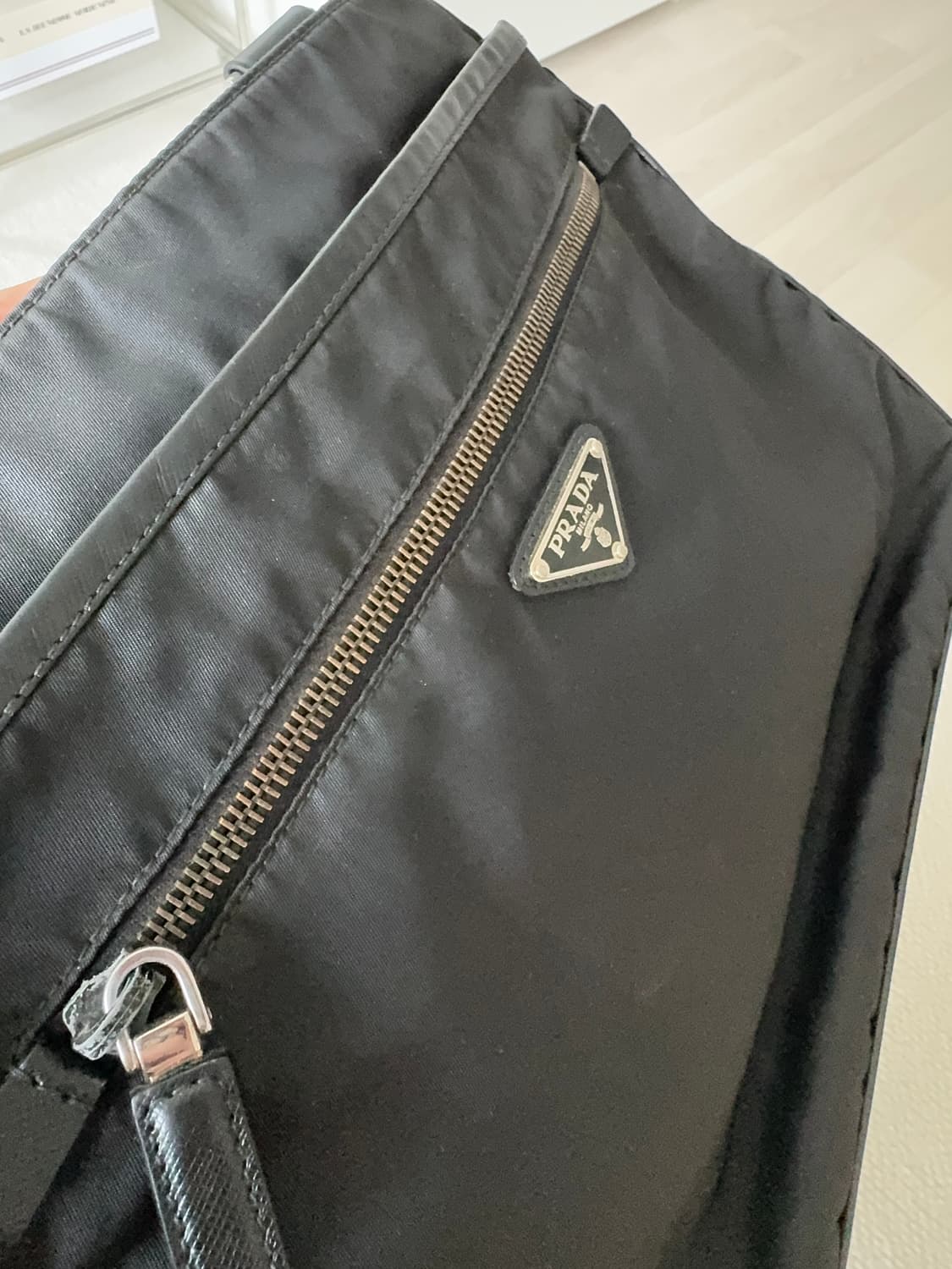 프라다 블랙 숄더백 상품이미지5