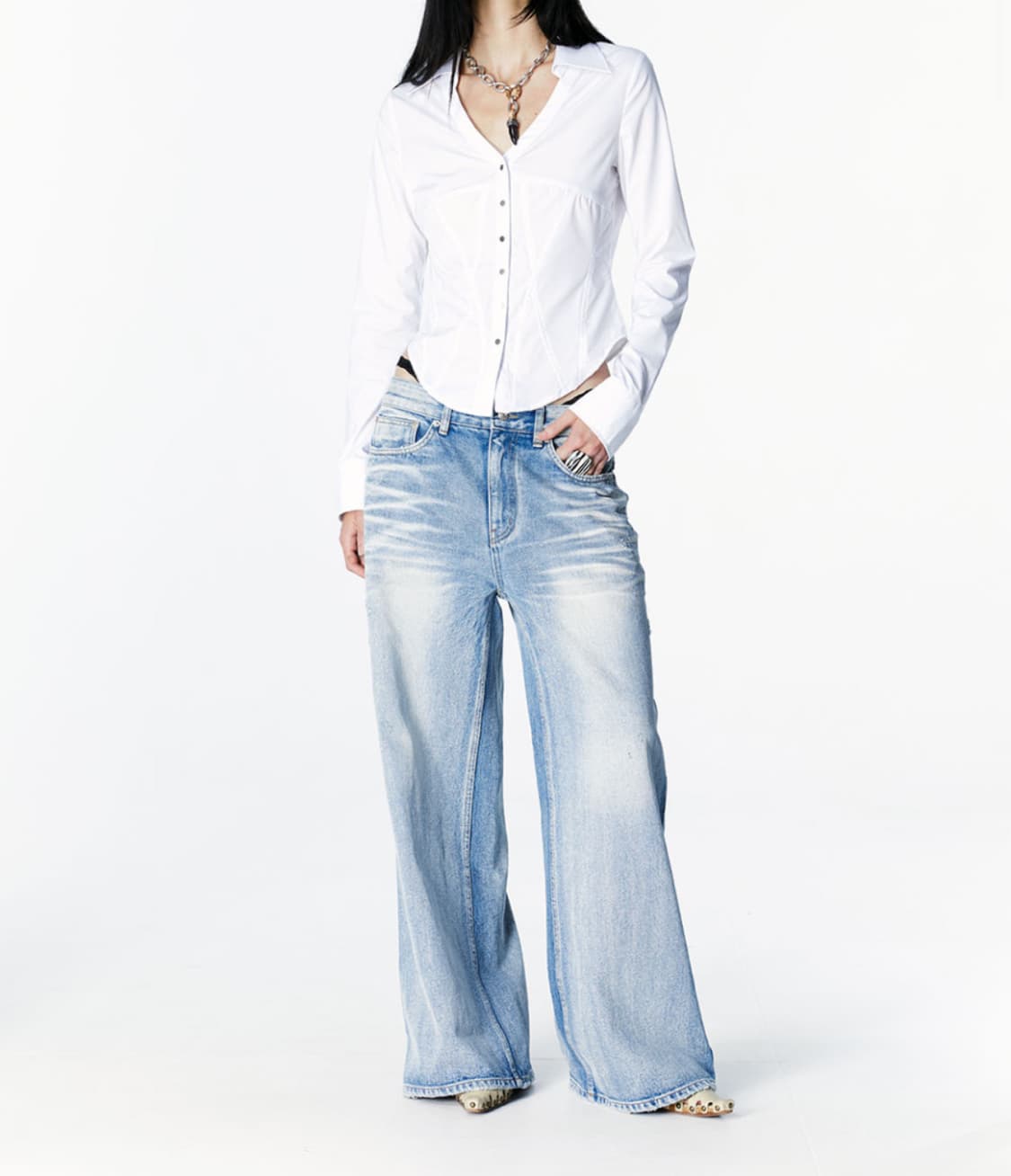 2000아카이브-SNYDER WIDE DENIM (BLUE) -01 상품이미지3