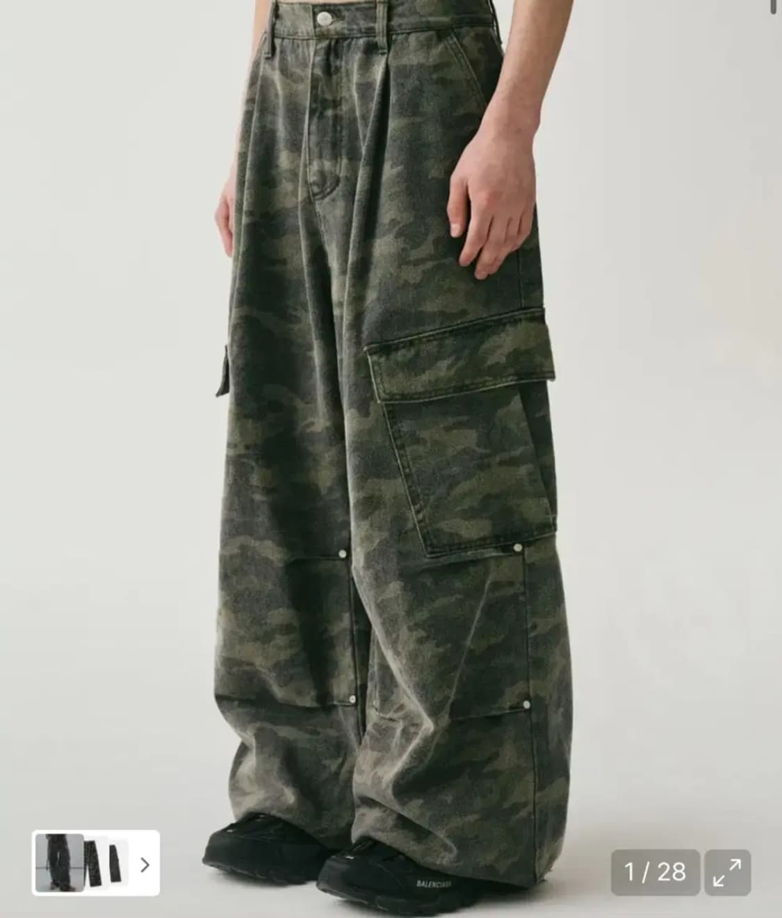 어반드레스 카모 카고팬츠 xxs 상품이미지7