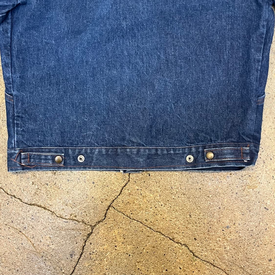 레어 90s USA 웨스턴 스타일 진청자켓 데님자켓 상품이미지6