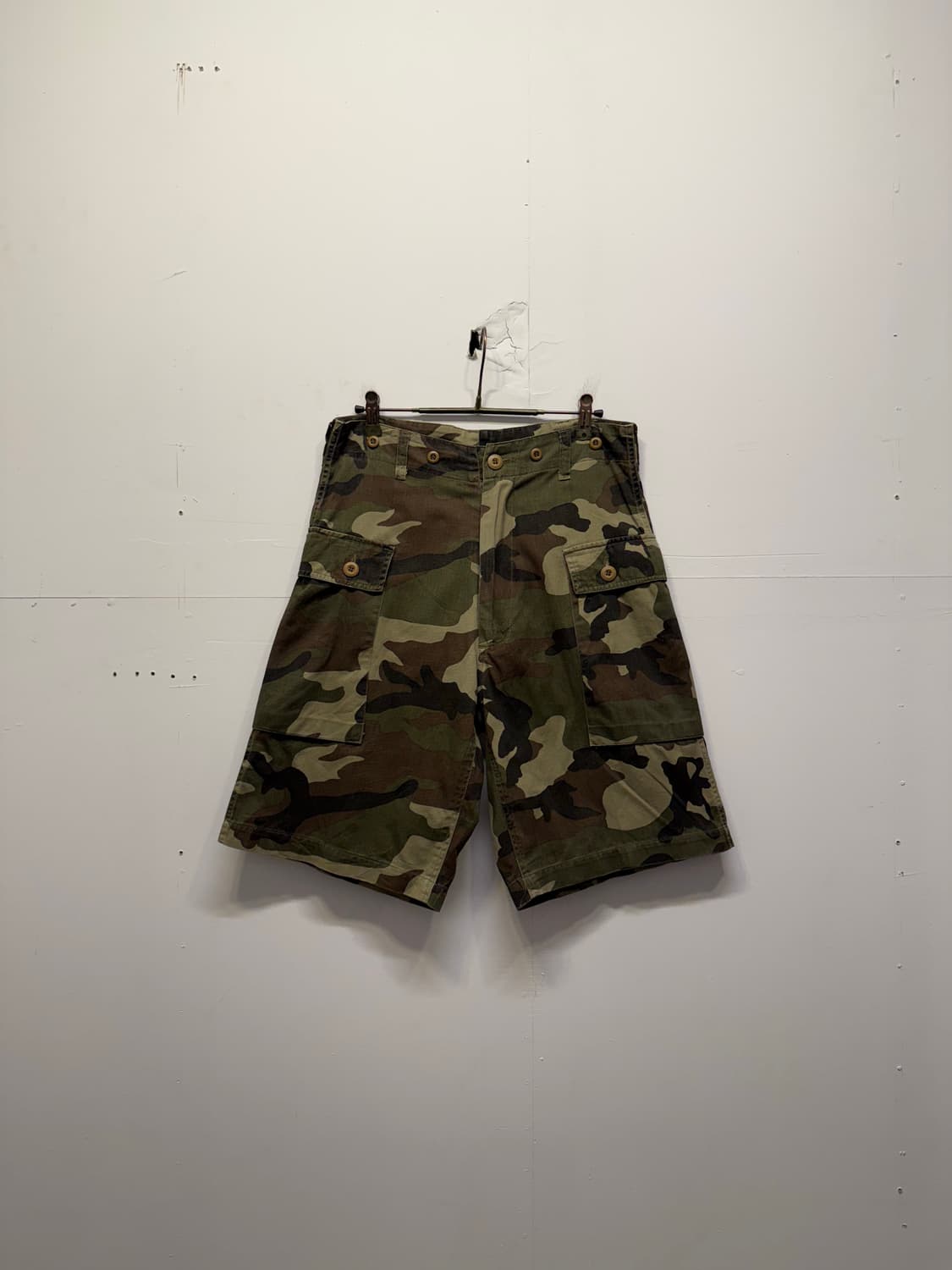 빈티지 카모 몽키 카고 반바지 (30inch) 상품이미지4