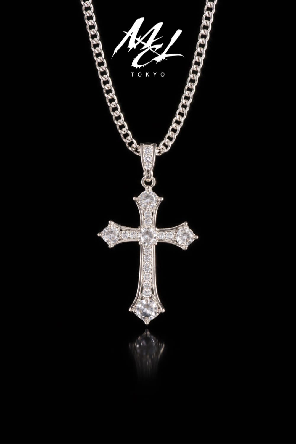 cross dia necklace 상품이미지2