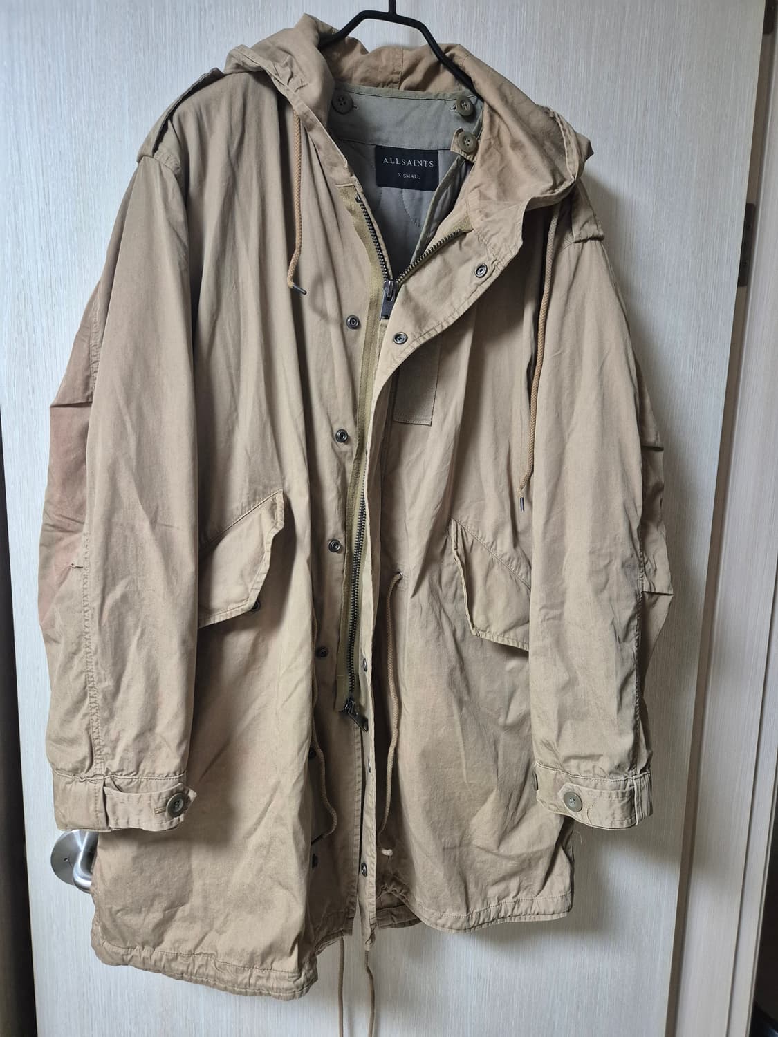 올세인츠 야상 m65 야상 누빔패딩 후드야상 95 상품이미지1