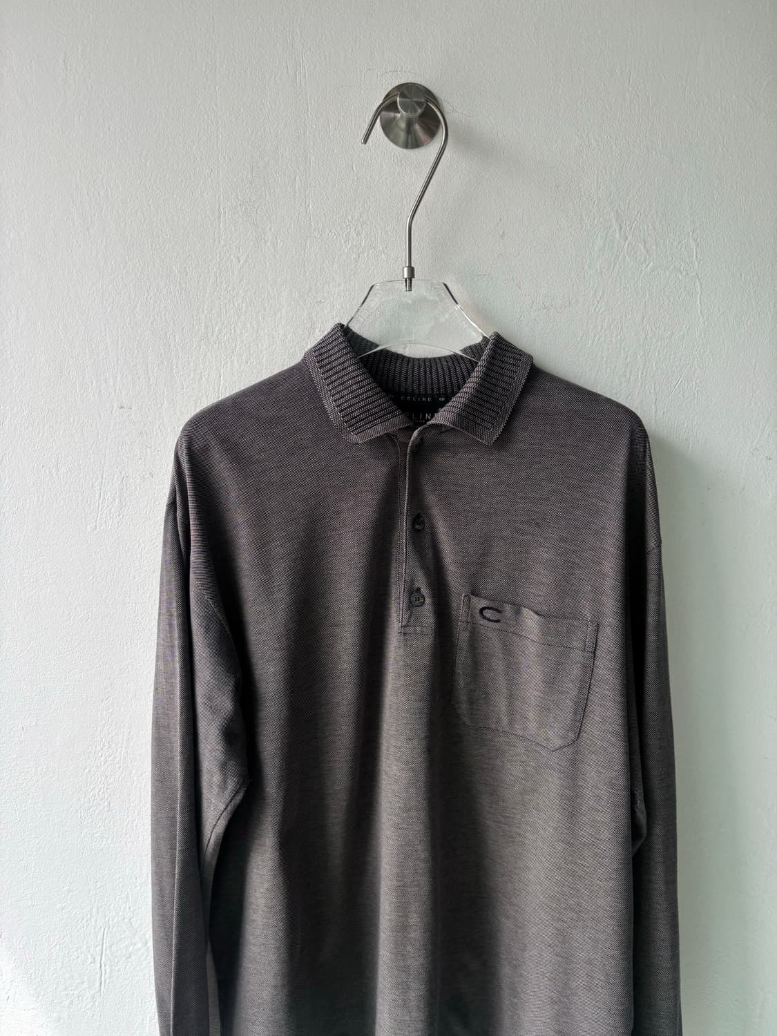 셀린느 90s 카라 넥 롱슬리브 상품이미지6