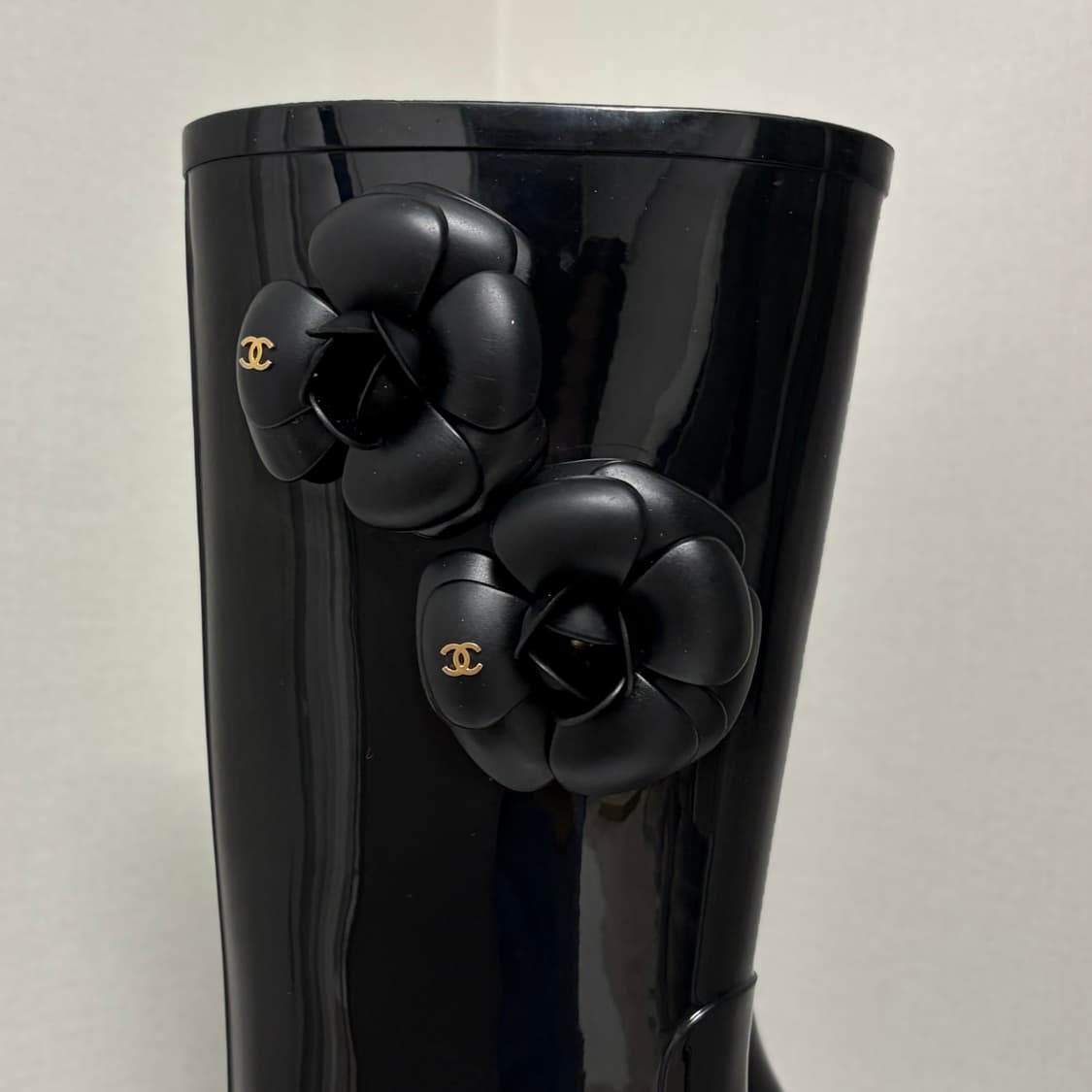 샤넬 까멜리아 레인부츠 37 상품이미지6