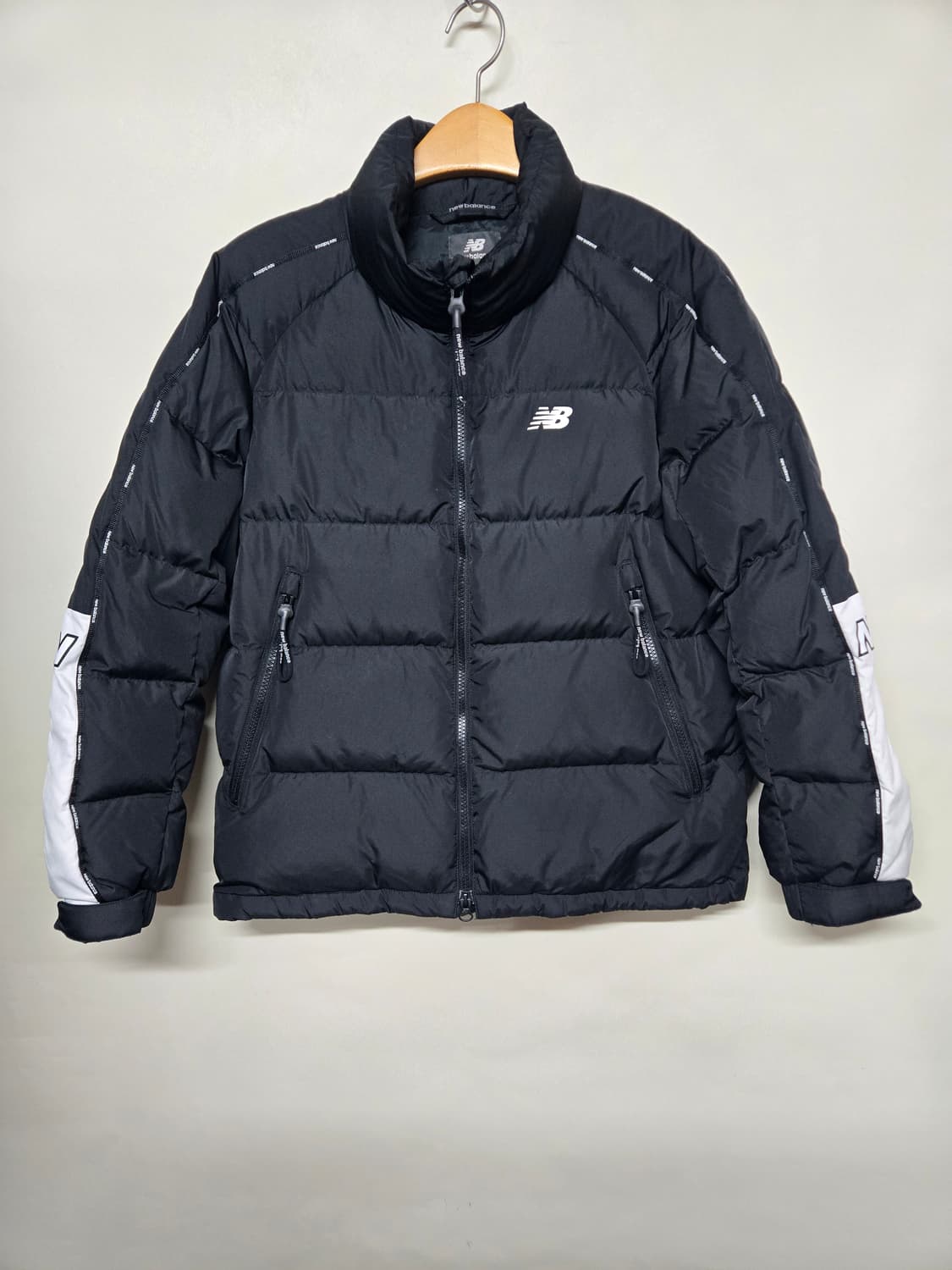 뉴발란스 구스 블랙 패딩 점퍼90S 상품이미지1