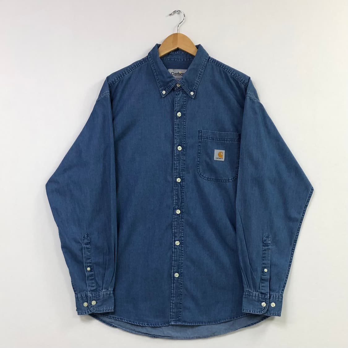 XL 칼하트 데님 셔츠 상품이미지2
