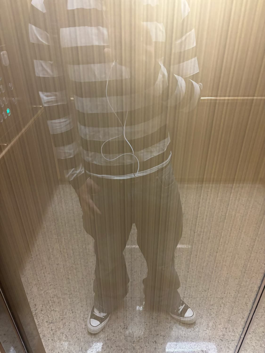 빈티지 스트라이프 헨리넥 셔츠 상품이미지2