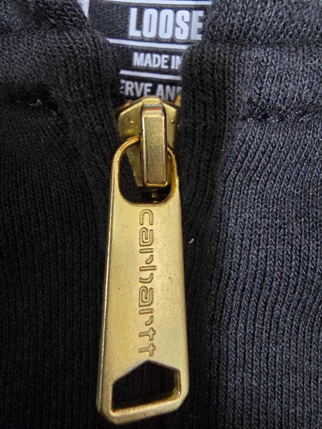 칼하트 기모후드집업 상품이미지3