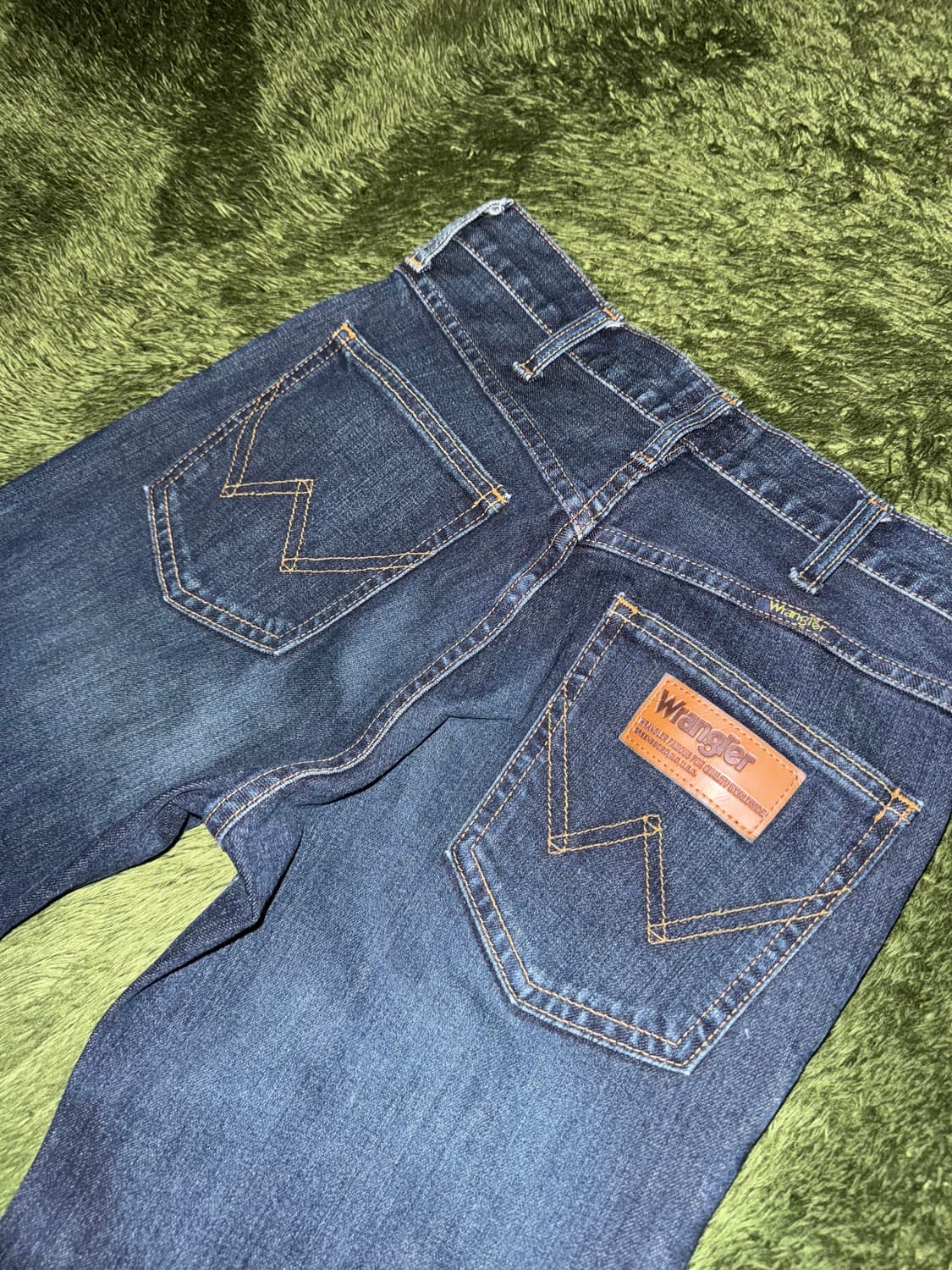 [28] Wrangler 랭글러 재팬 빈티지 워싱 데님 팬츠 인디고 상품이미지8