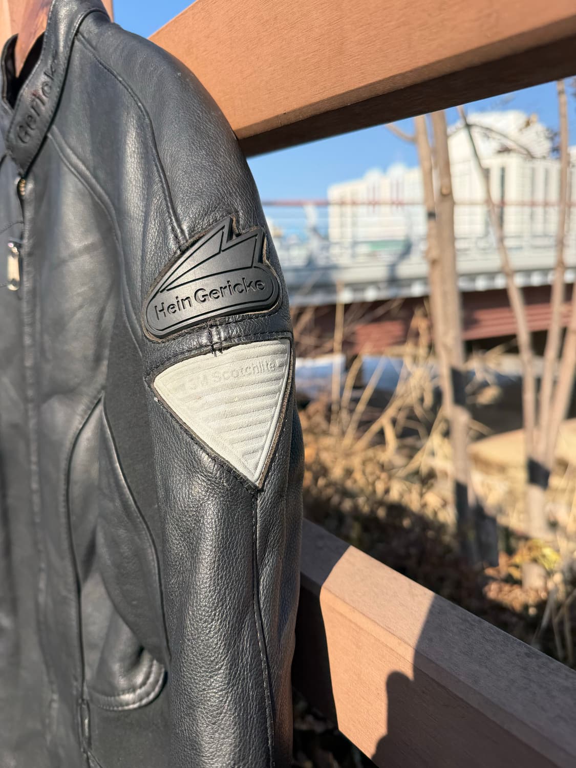 1997's Hein Gericke 하인게릭 빈티지 모터사이클 레더 자켓 상품이미지5
