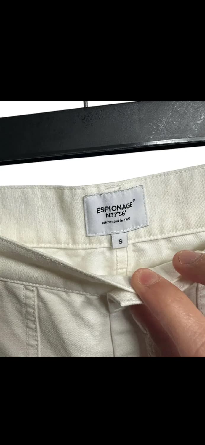 에스피오나지 퍼티그팬츠 ECRU 컬러 S 상품이미지6