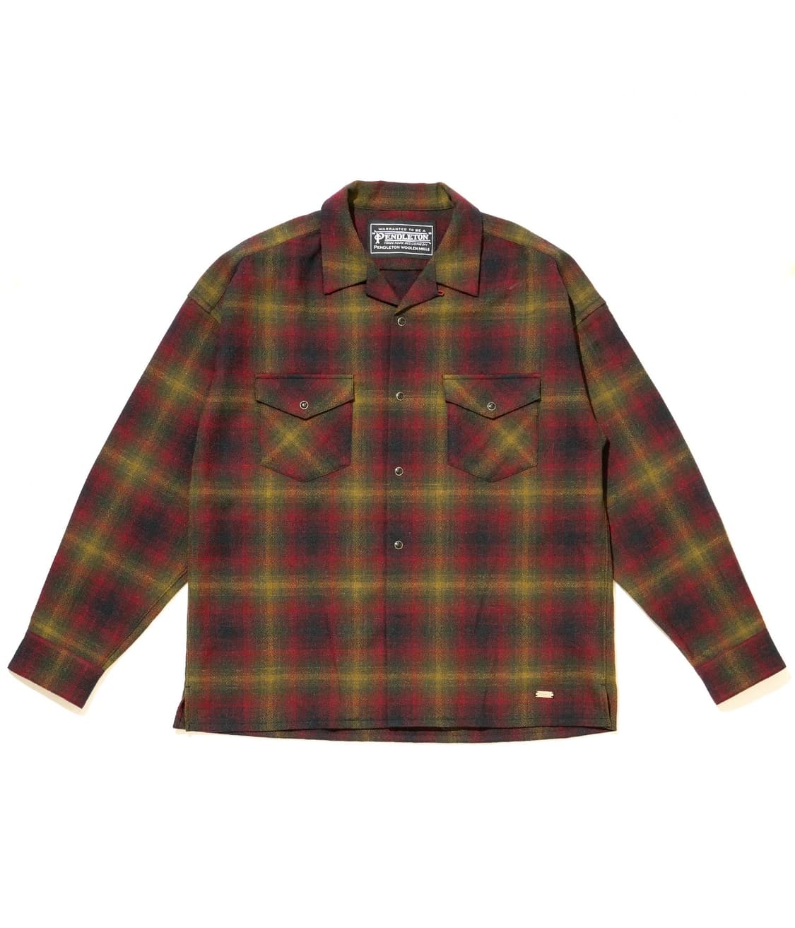 PENDLETON X DELUXE 옴브레 체크 셔츠 상품이미지2