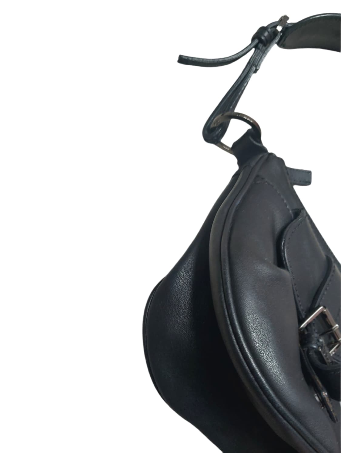 디올 빈티지 스트릿 시크 본디지 레더 숄더백 상품이미지7