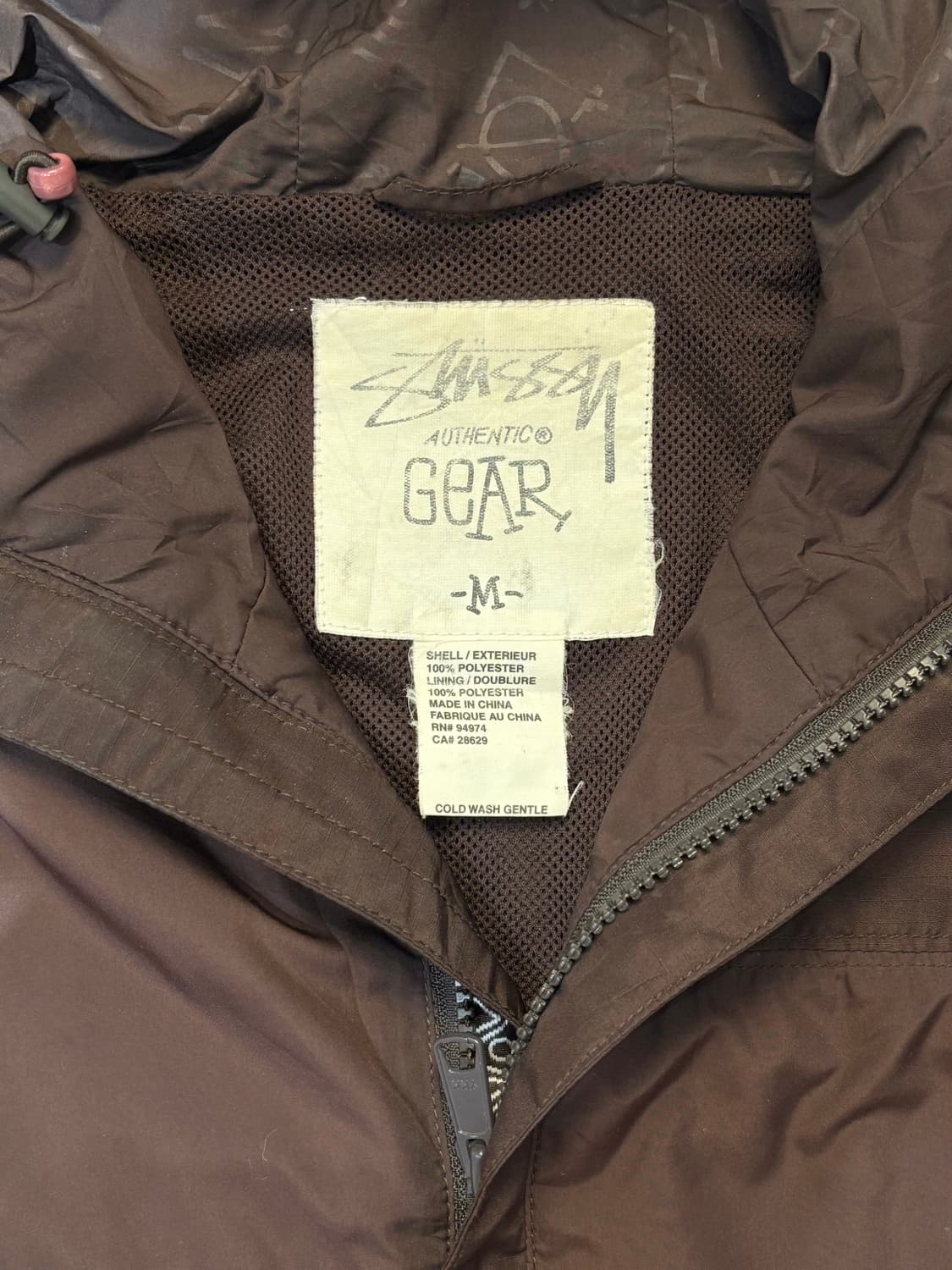 스투시 어센틱 gear 바람막이 상품이미지9