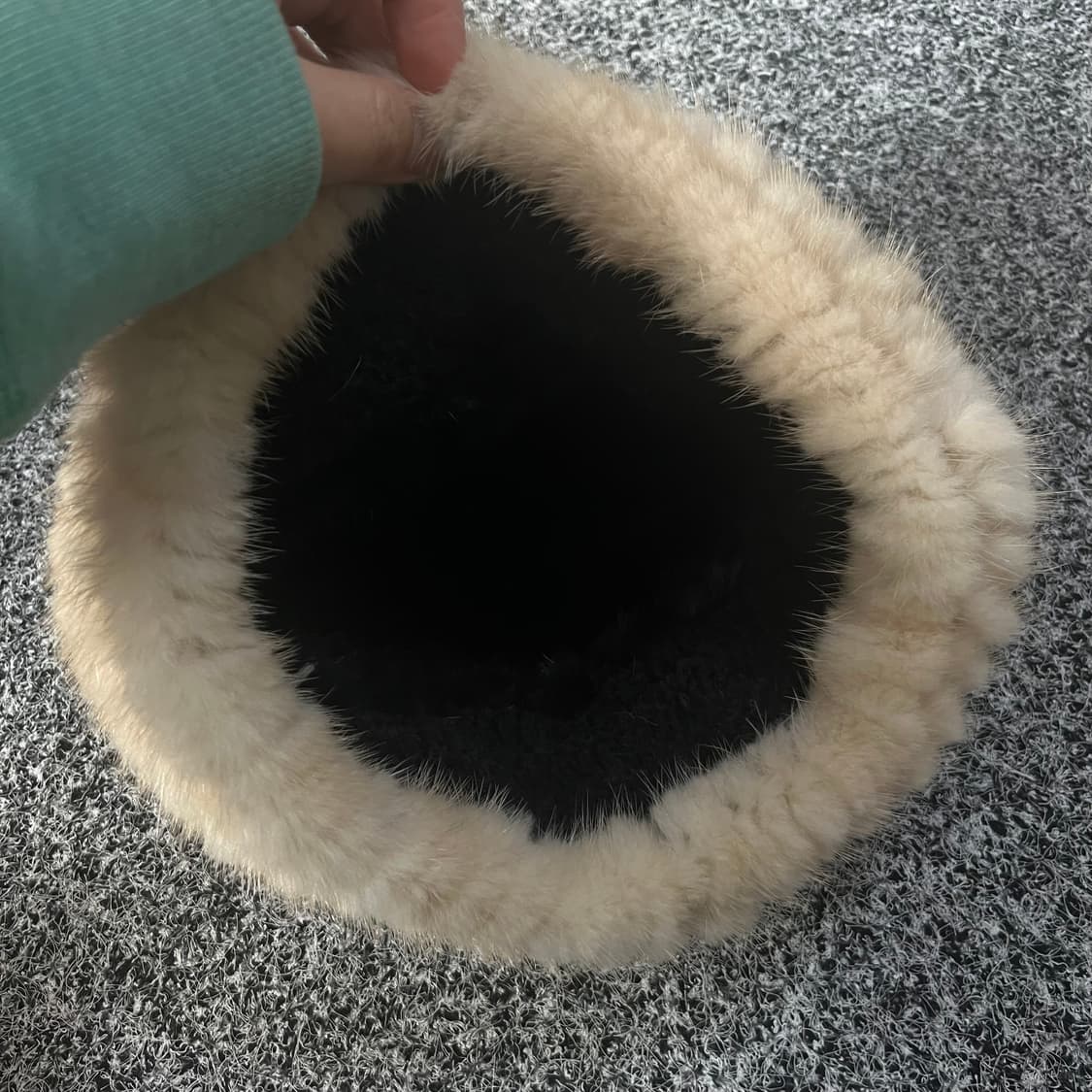 밍크 방울 비니 상품이미지3