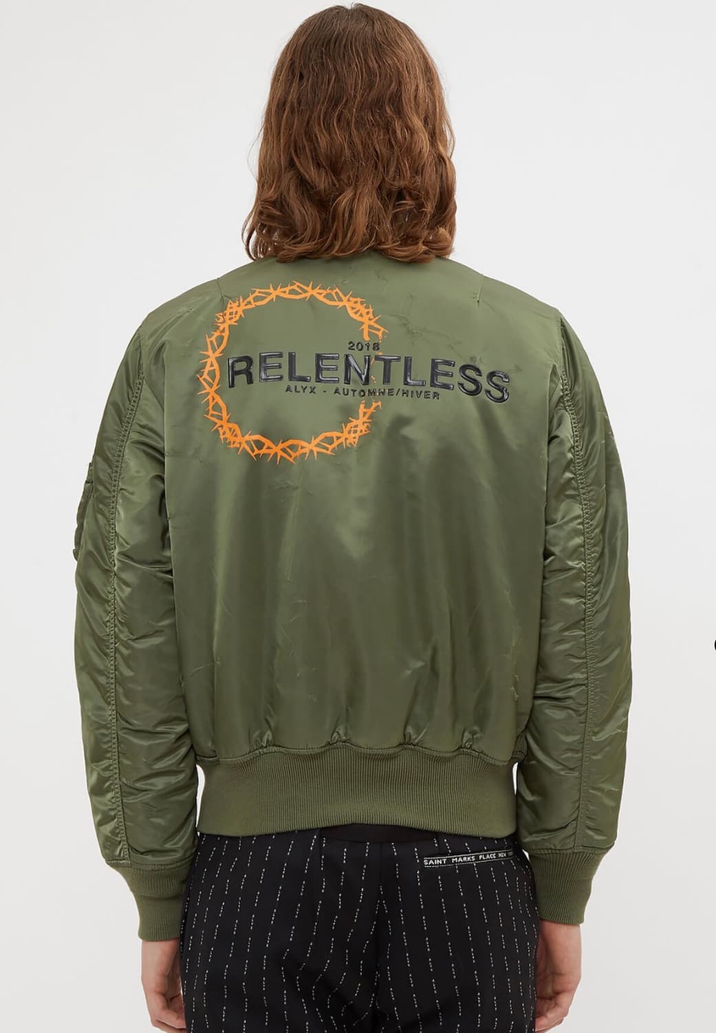 Alyx 알릭스 알파인더스트리 RELENTLESS 봄버 MA-1 L사이즈 상품이미지1