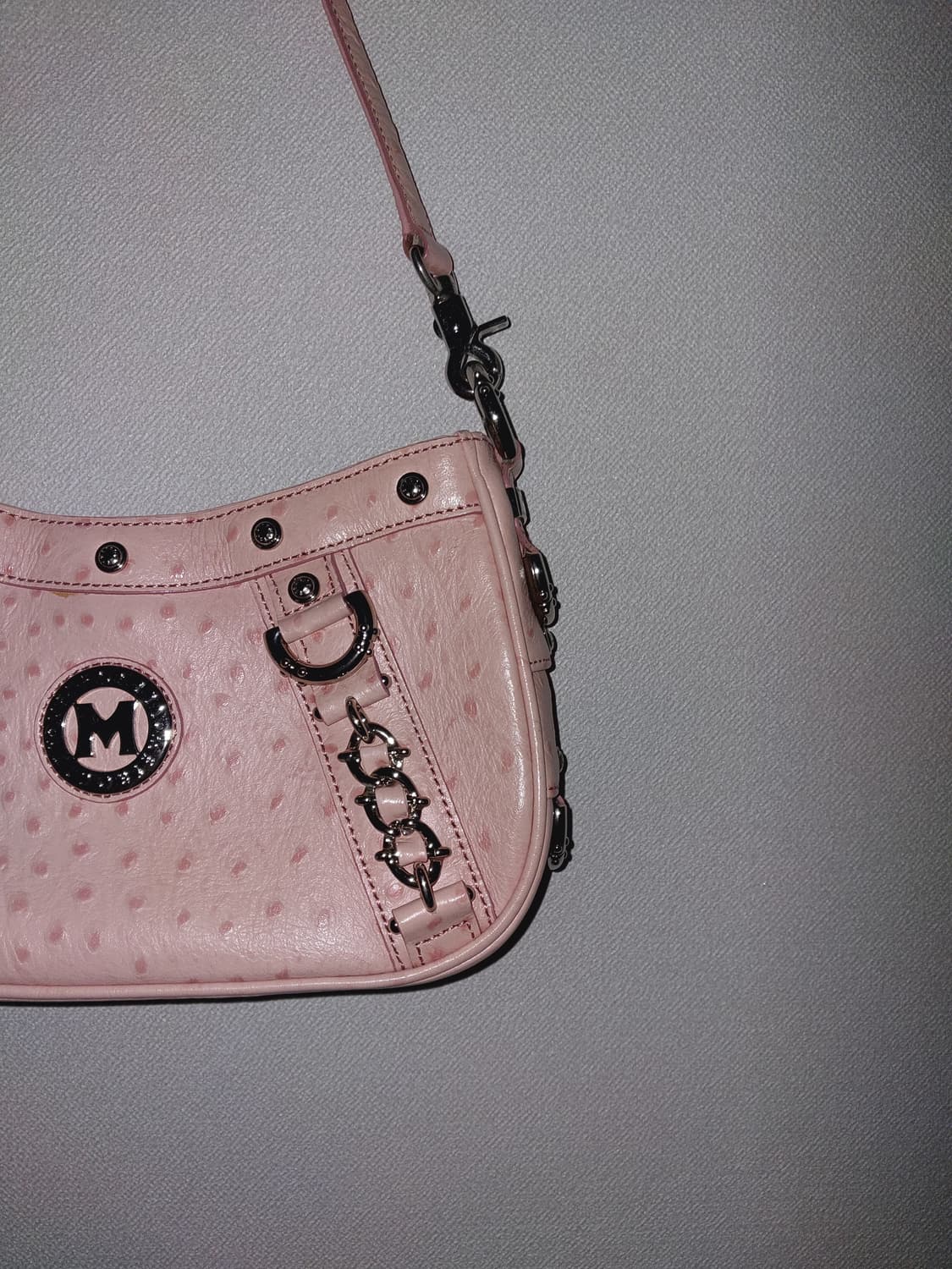 메트로시티 Y2K 핀터깔 베이비핑크 체인백 상품이미지2