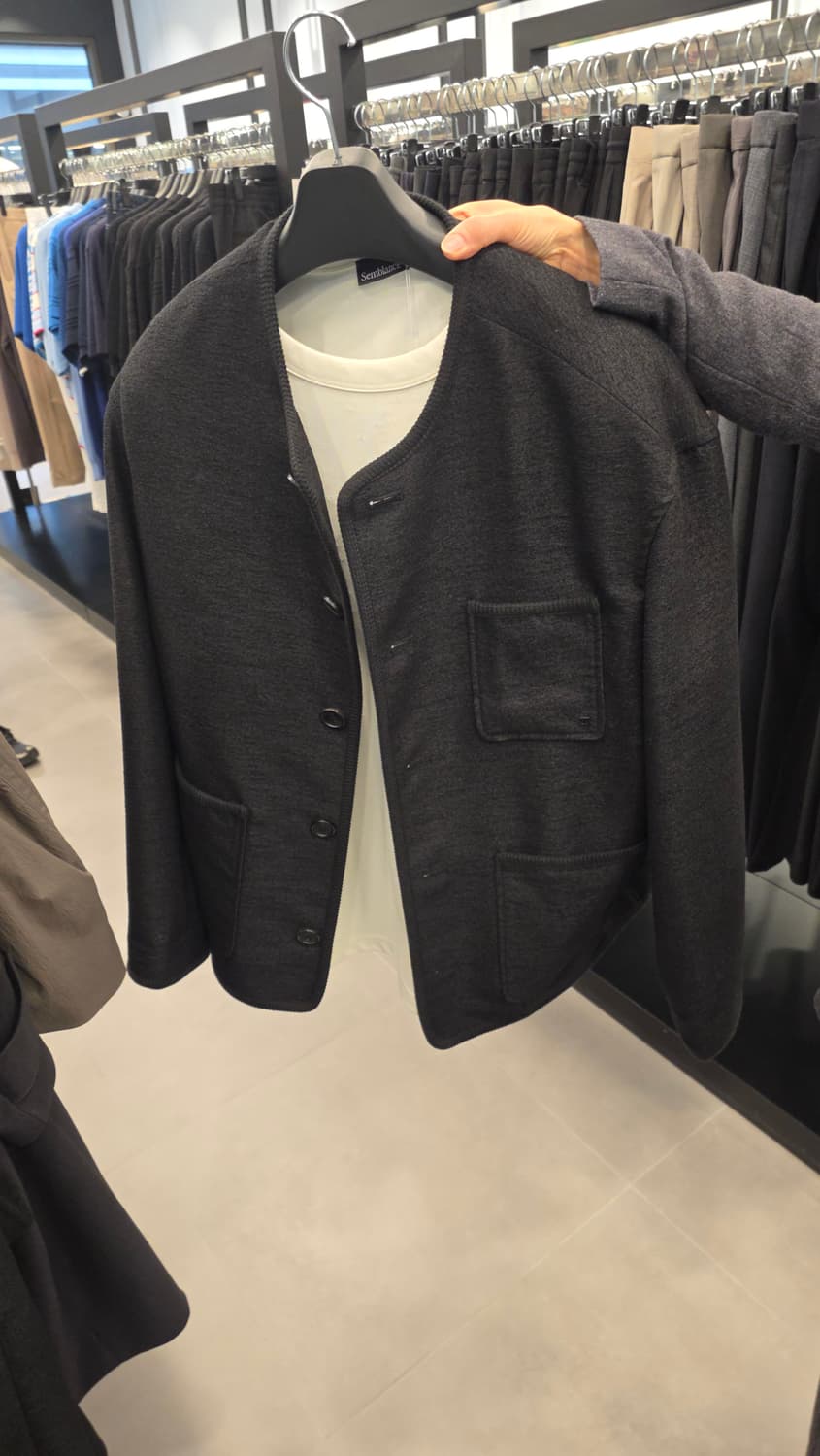 지오송지오 라운드넥 블레이저 95 상품이미지2