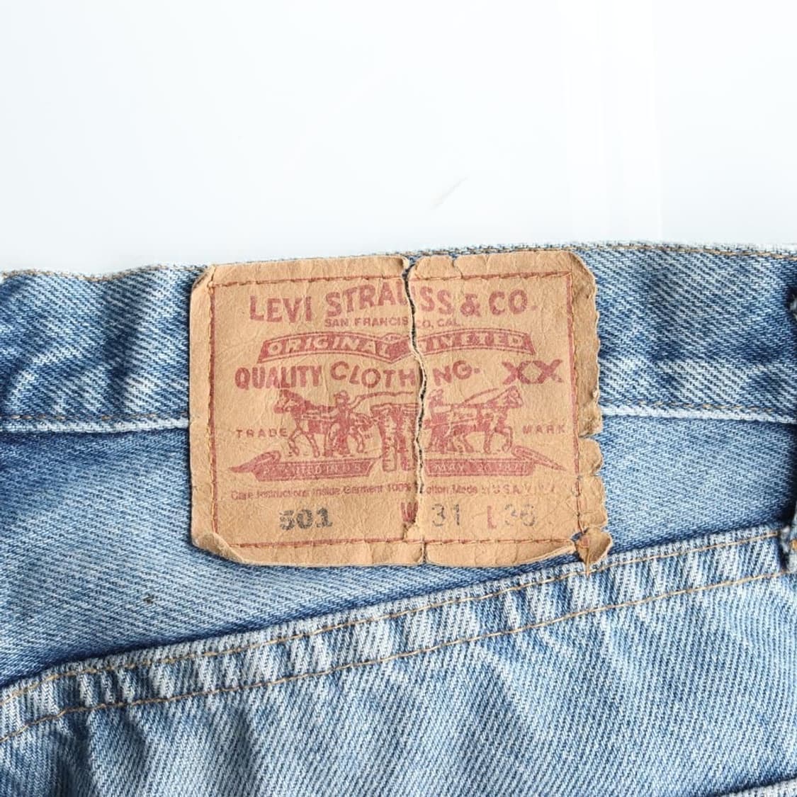 리바이스 USA 501 데님팬츠 청바지 (남성 31인치) 상품이미지6